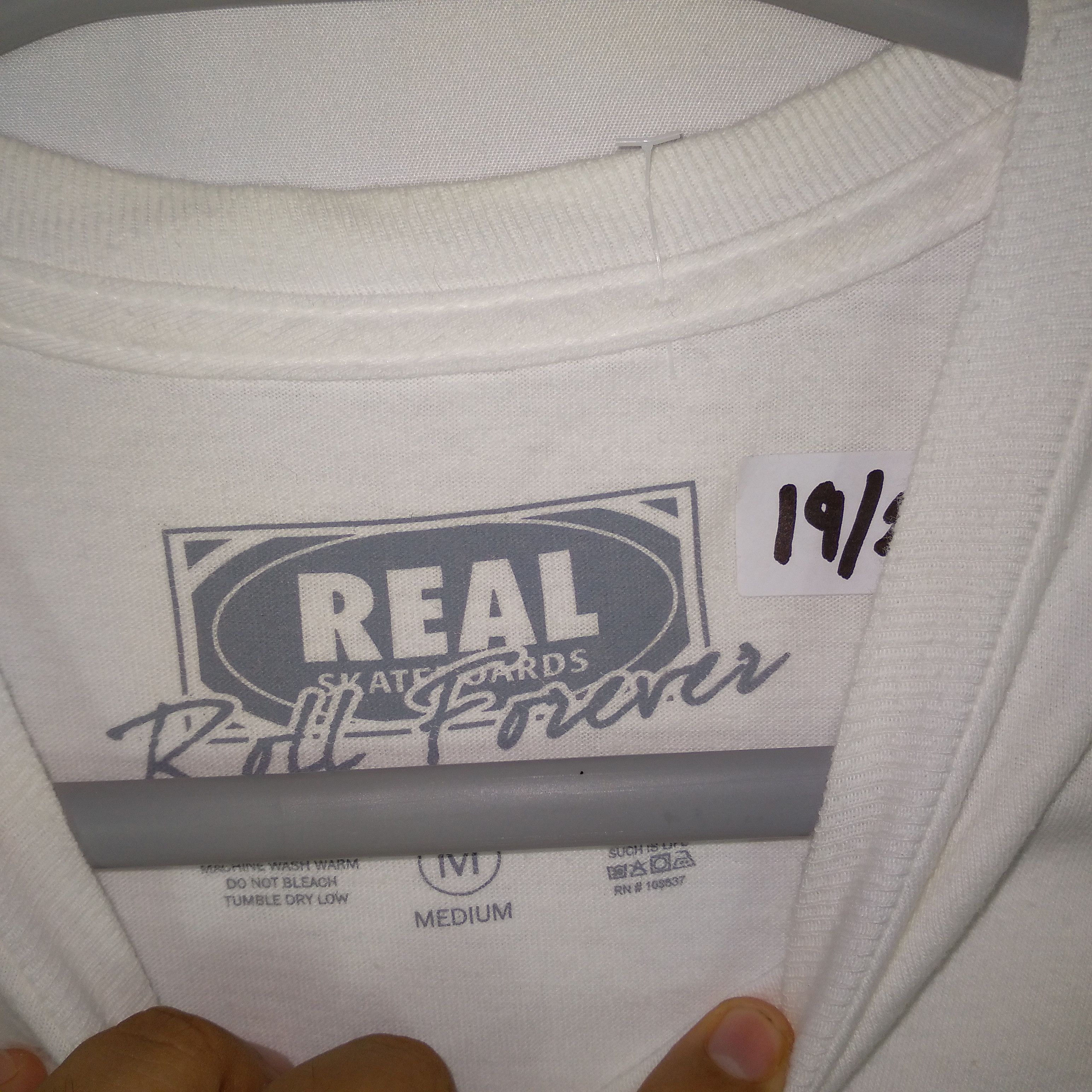 Welcome Skateboards REAL SKATEBOARDS Big Spellout Box Logo Tee Size US M / EU 48-50 / 2 - 7 Thumbnail