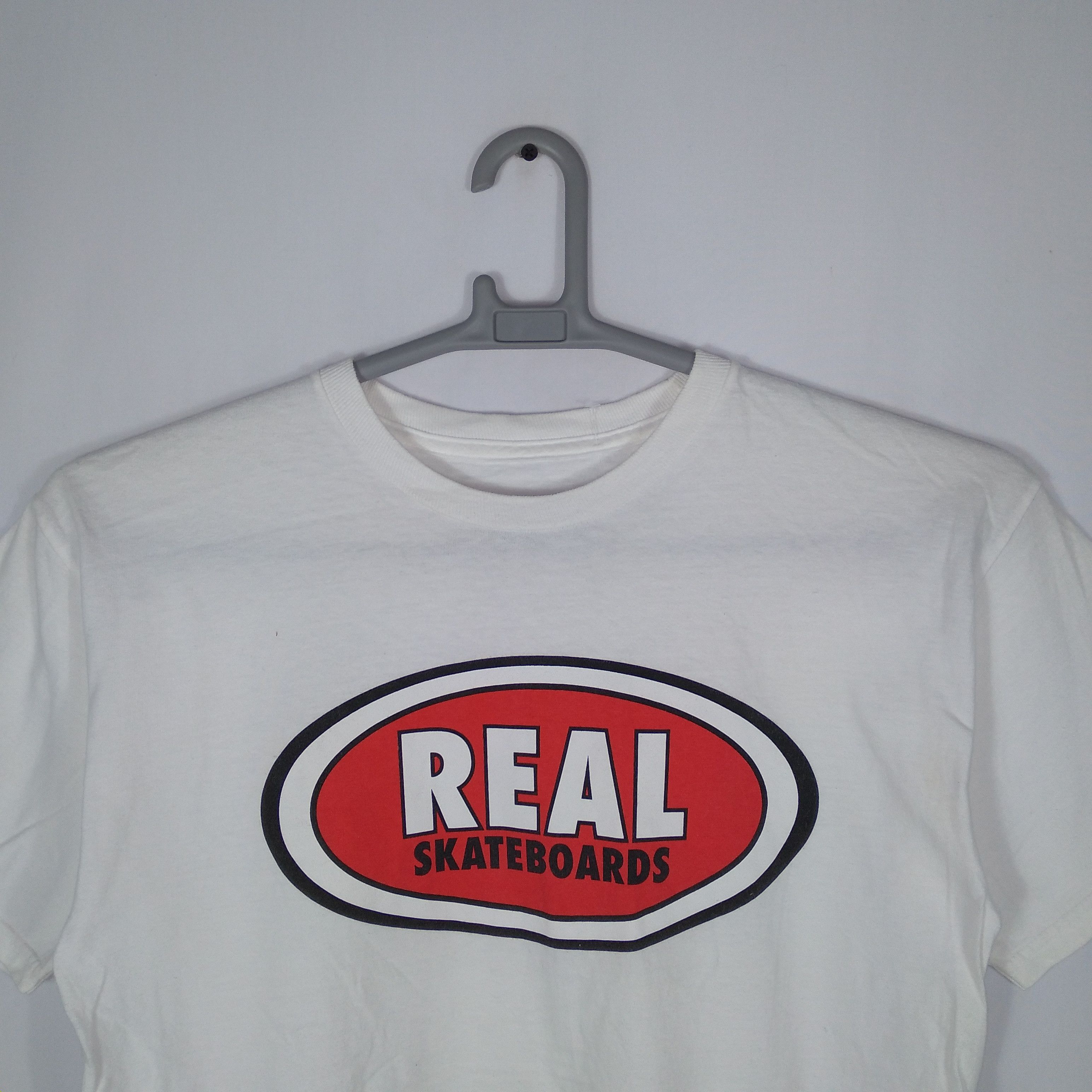Welcome Skateboards REAL SKATEBOARDS Big Spellout Box Logo Tee Size US M / EU 48-50 / 2 - 2 Thumbnail