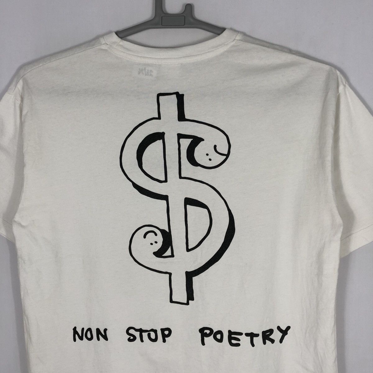 Vintage Vintage Mark Gonzalez Non Stop Poetry Big Print Skate Tee Size US L / EU 52-54 / 3 - 2 Thumbnail