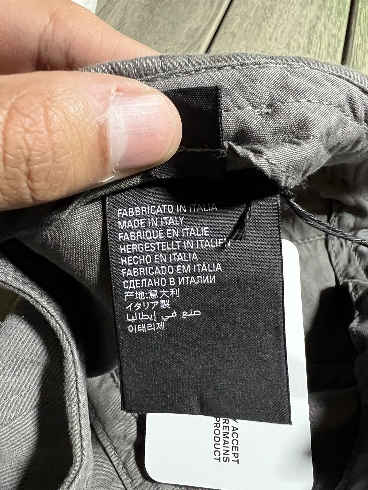 Balenciaga Balenciaga Campaign Distressed Curved Hat Size ONE SIZE - 5 Thumbnail