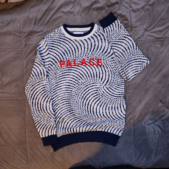 Palace palace swirly wurly knit | Grailed