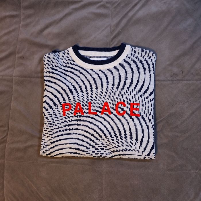 Palace palace swirly wurly knit | Grailed