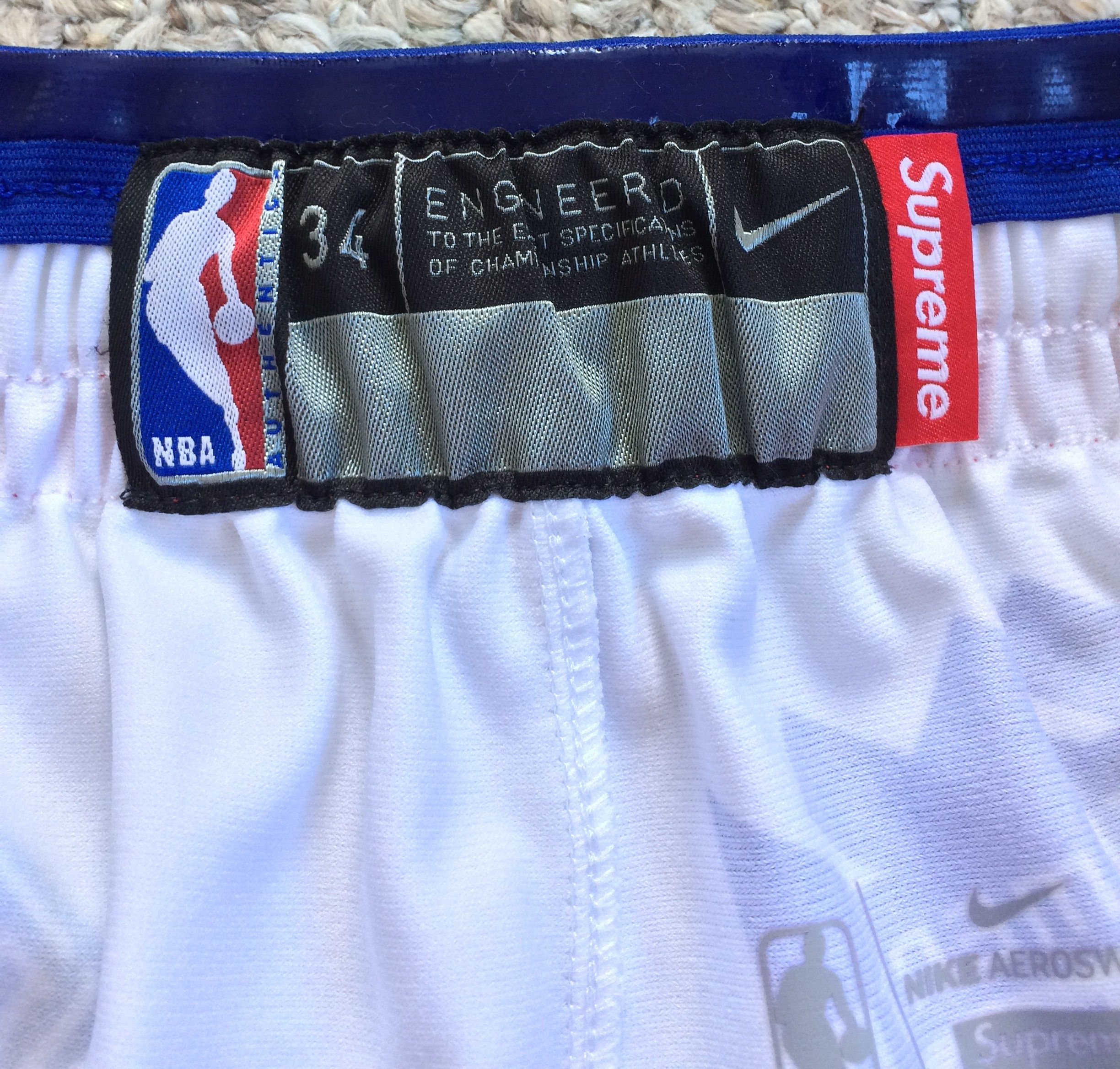 NBA × Supreme S/S 2018 Supreme x Nike NBA Shorts Size US 34 / EU 50 - 8 Thumbnail