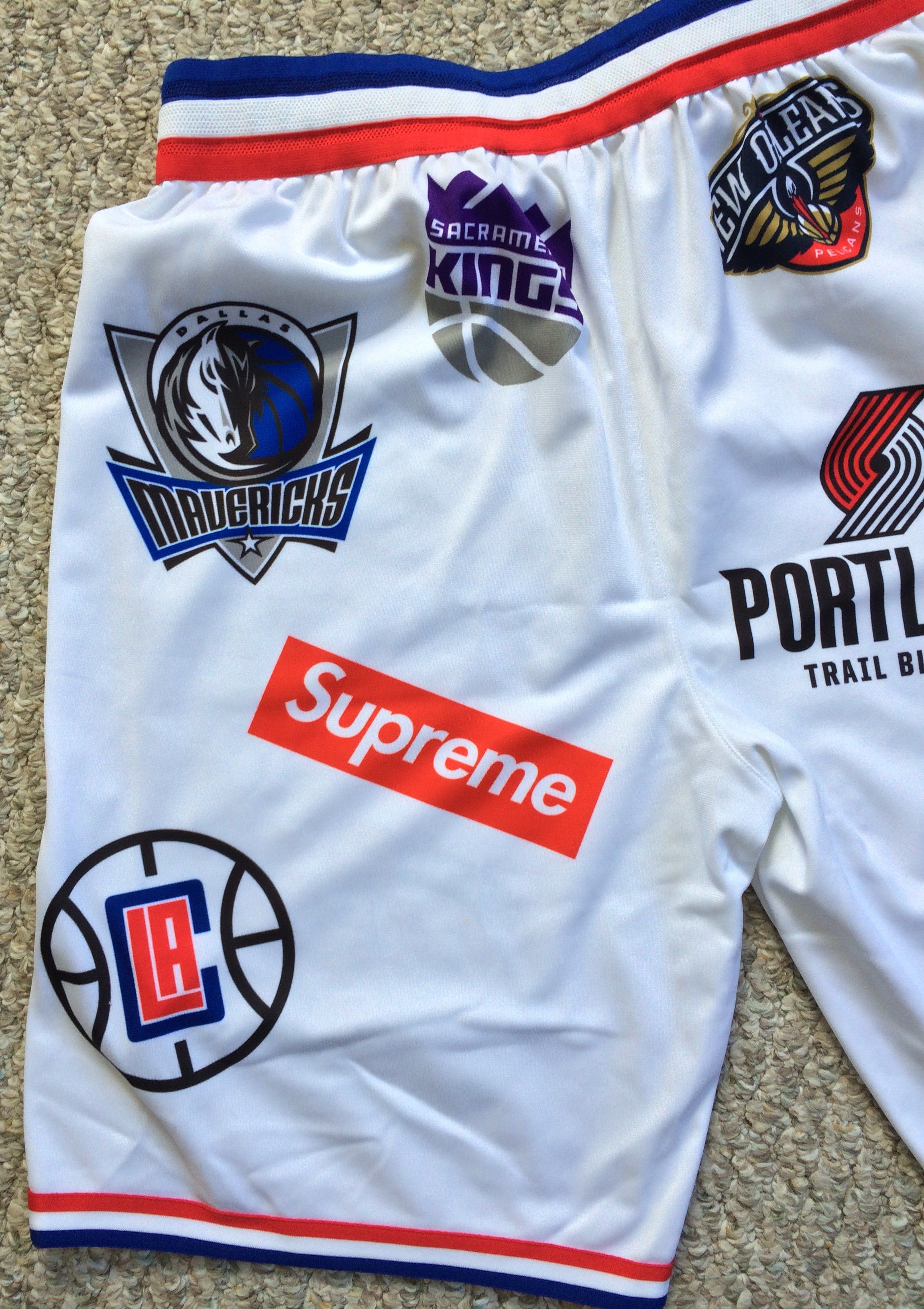 NBA × Supreme S/S 2018 Supreme x Nike NBA Shorts Size US 34 / EU 50 - 5 Thumbnail