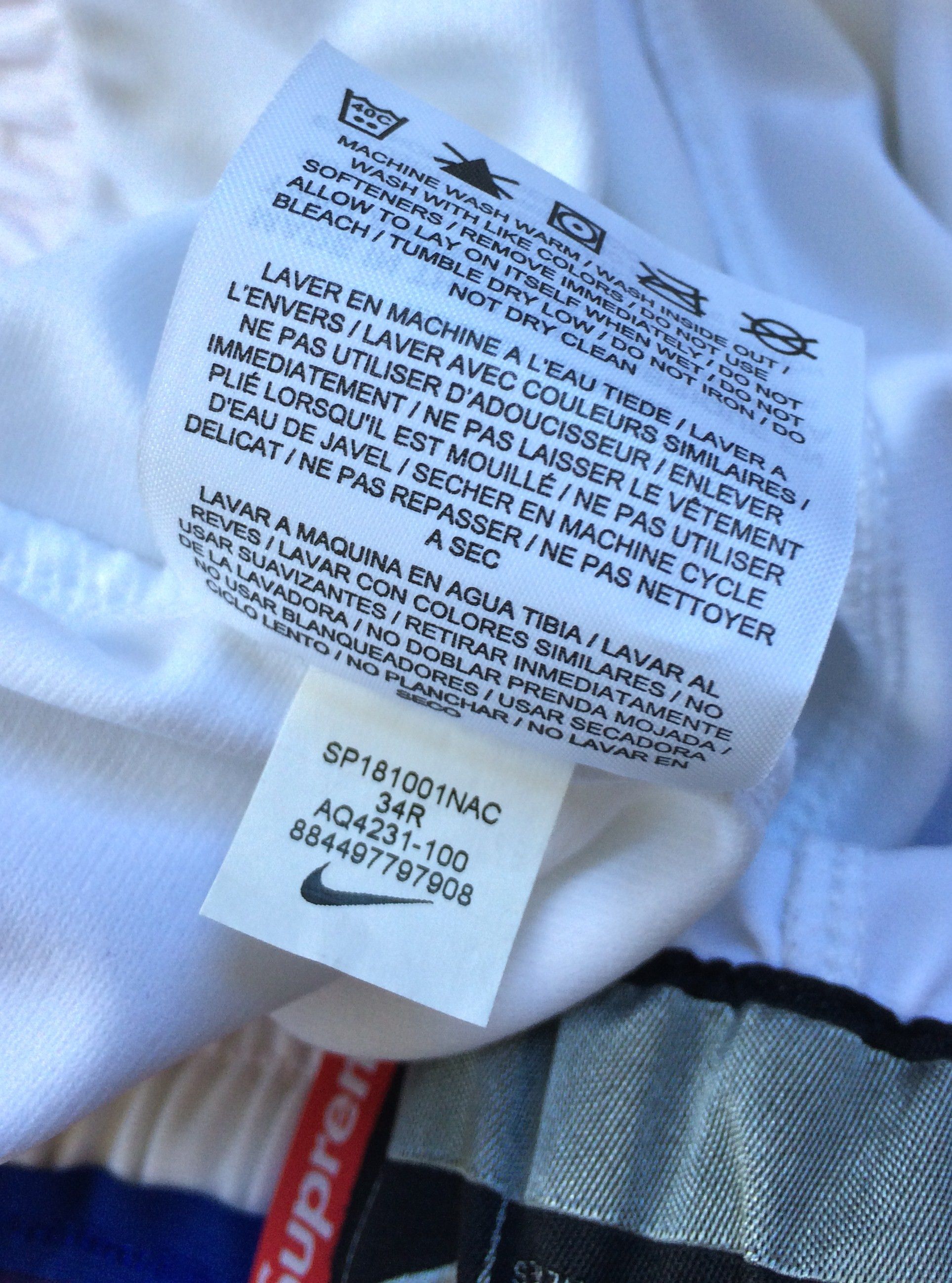NBA × Supreme S/S 2018 Supreme x Nike NBA Shorts Size US 34 / EU 50 - 11 Thumbnail