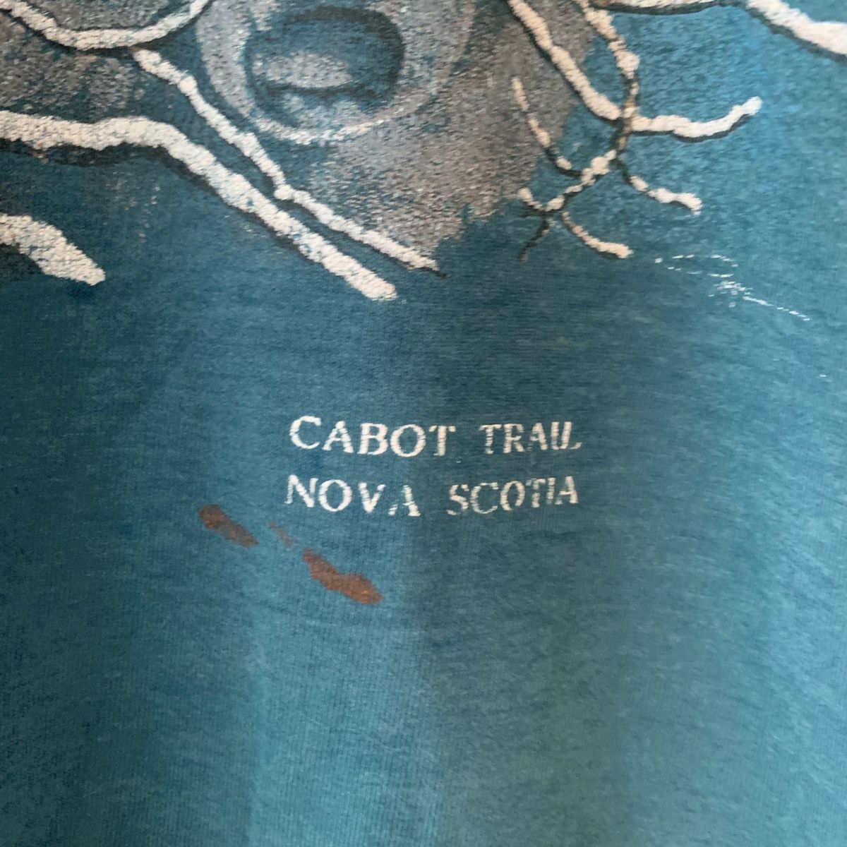 Vintage 90s Wolf Wolves Single Stitch Nova Scotia Shirt Canada Trav Size US L / EU 52-54 / 3 - 3 Thumbnail