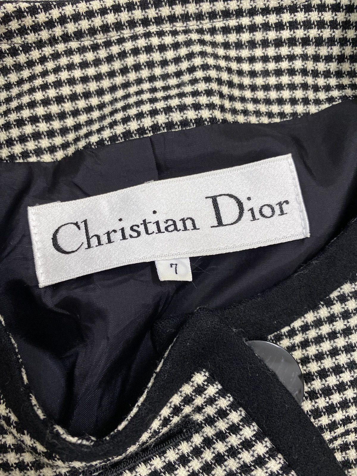Christian Dior Monsieur × Designer × Vintage VINTAGE CHRISTIAN DIOR WOOL JACKET Size US S / EU 44-46 / 1 - 4 Thumbnail