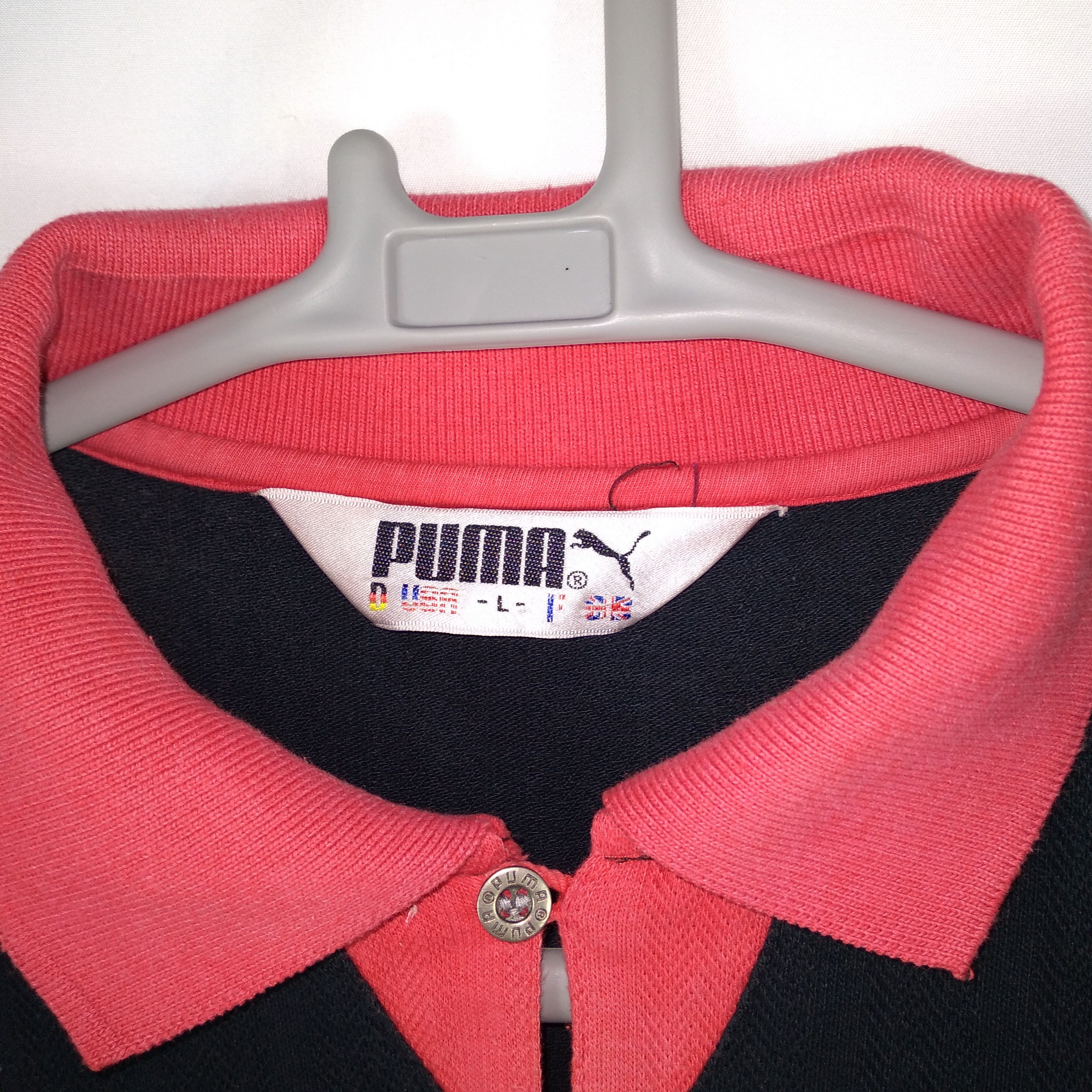 Puma × Vintage Vintage Puma Street Soccer Big Logo Side Tapped Polo Shirts Size US XL / EU 56 / 4 - 14 Thumbnail
