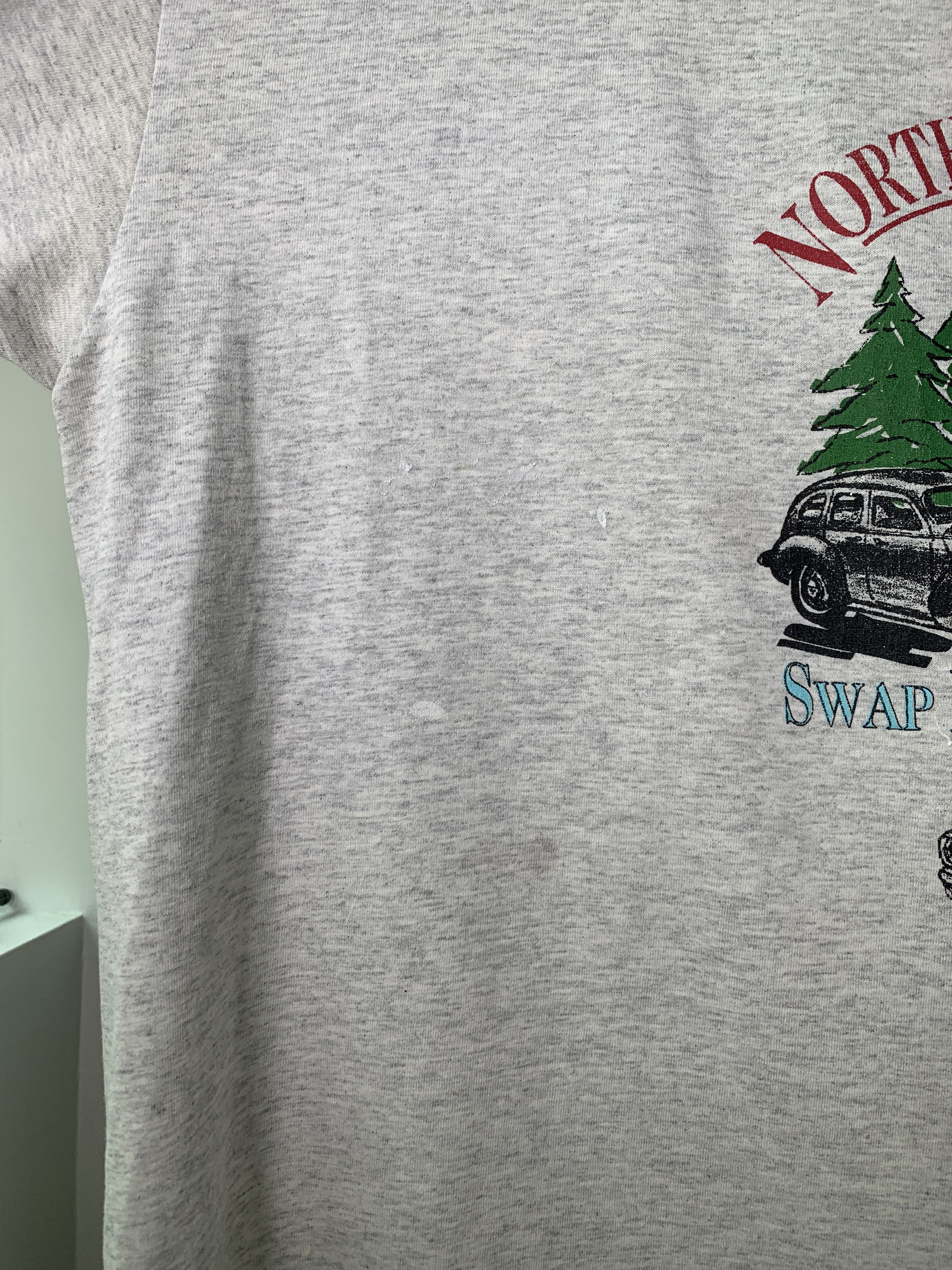 Ford × Jerzees × Vintage 1995 Ford Swap Meet Car Show Antique made In USA T Shirt Size US XXL / EU 58 / 5 - 7 Thumbnail