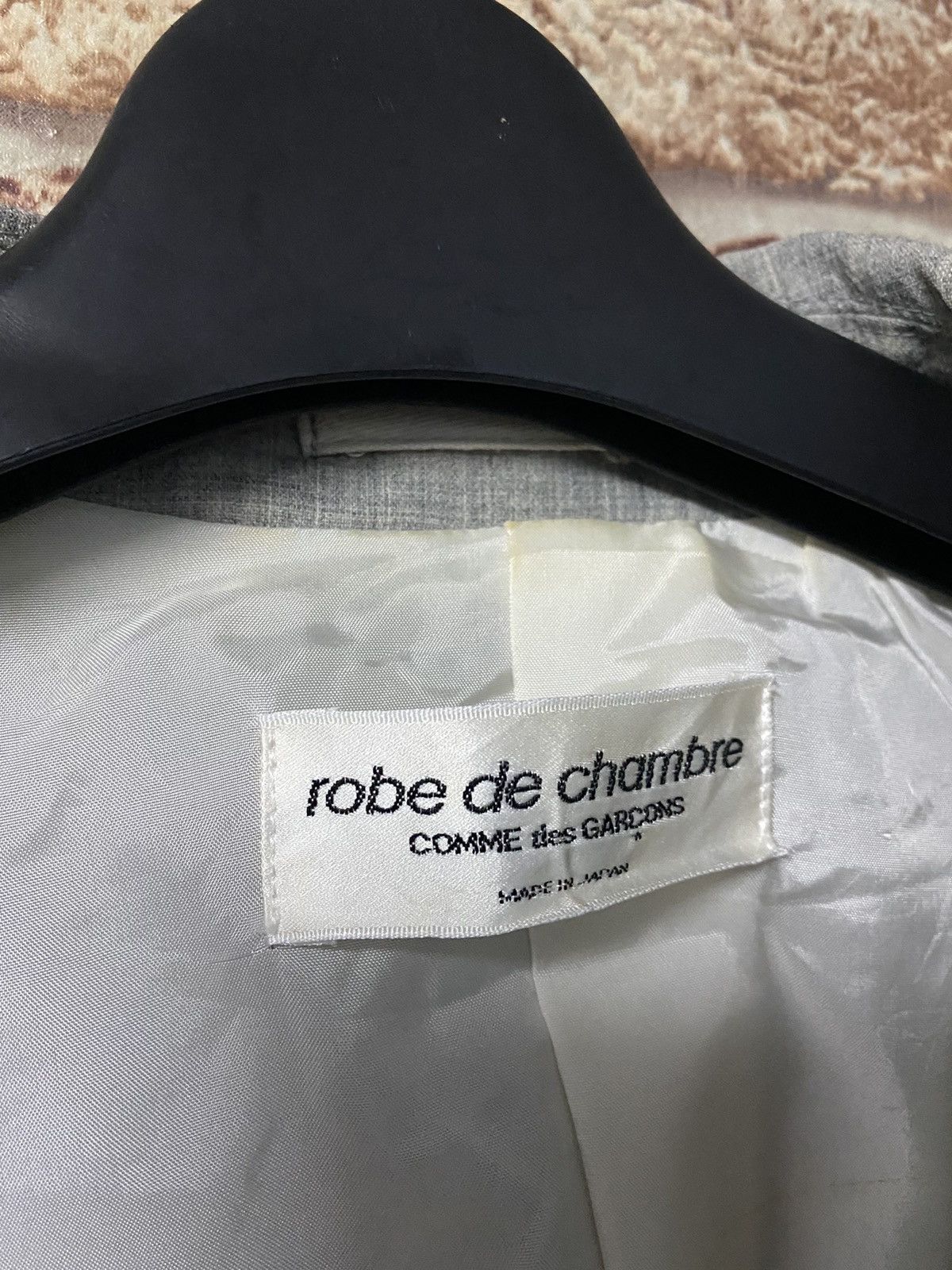Comme des Garcons VINTAGE AD1998 ROBE DE CHAMBRE CDG WOOL JACKET-GK142 Size US S / EU 44-46 / 1 - 11 Thumbnail