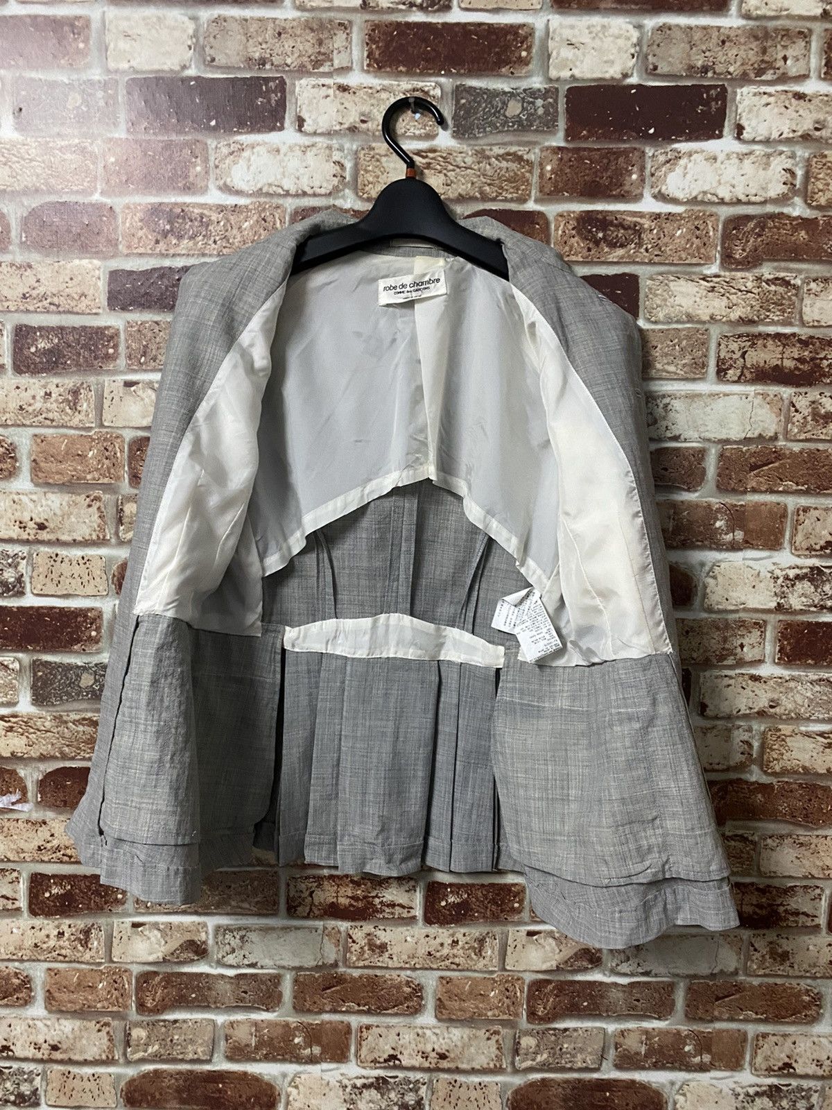 Comme des Garcons VINTAGE AD1998 ROBE DE CHAMBRE CDG WOOL JACKET-GK142 Size US S / EU 44-46 / 1 - 10 Thumbnail