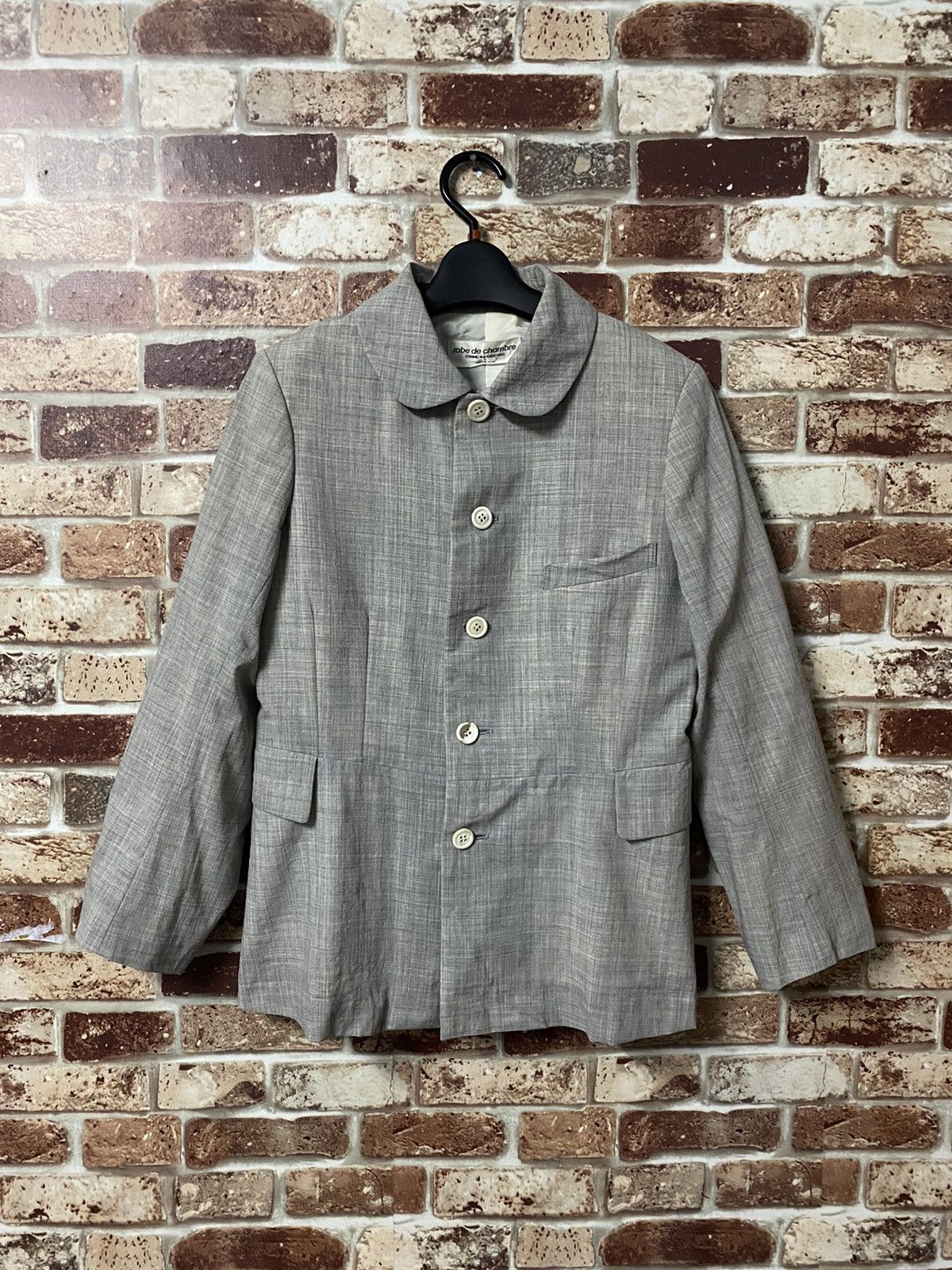 Comme des Garcons VINTAGE AD1998 ROBE DE CHAMBRE CDG WOOL JACKET-GK142 Size US S / EU 44-46 / 1 - 2 Thumbnail