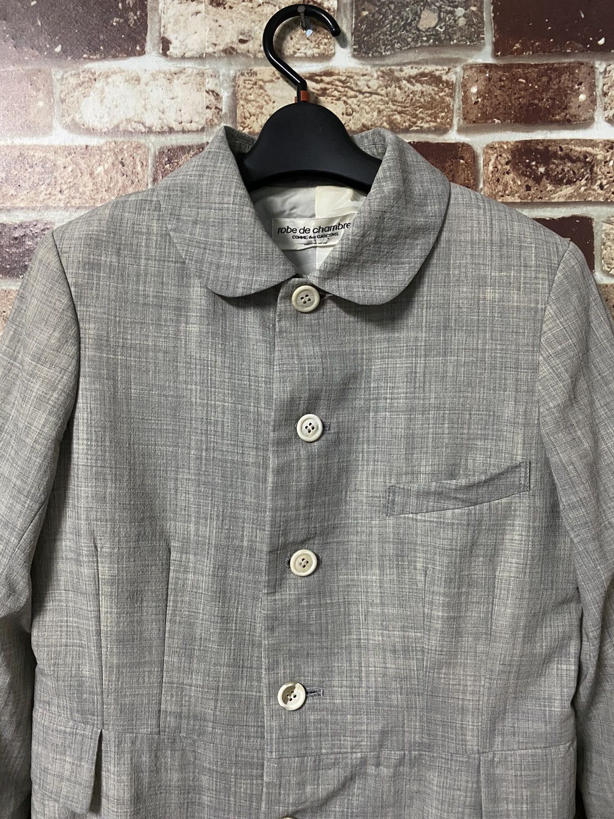Comme des Garcons VINTAGE AD1998 ROBE DE CHAMBRE CDG WOOL JACKET-GK142 Size US S / EU 44-46 / 1 - 3 Thumbnail