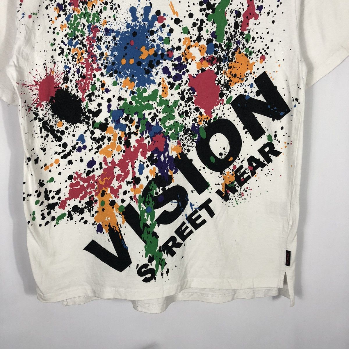 Vintage × Vision Streetwear Vintage Vision Streetwear Big Spellout Art Of Paint Tee Size US L / EU 52-54 / 3 - 3 Thumbnail