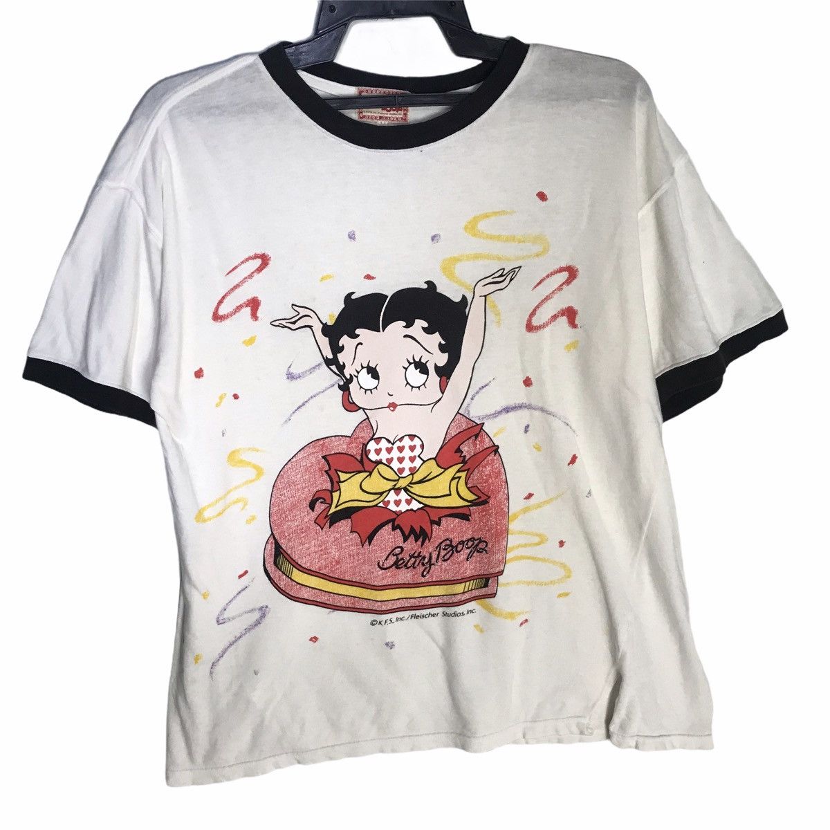 Vintage Vintage betty boop ringer tshirt Size US M / EU 48-50 / 2 - 1 Thumbnail
