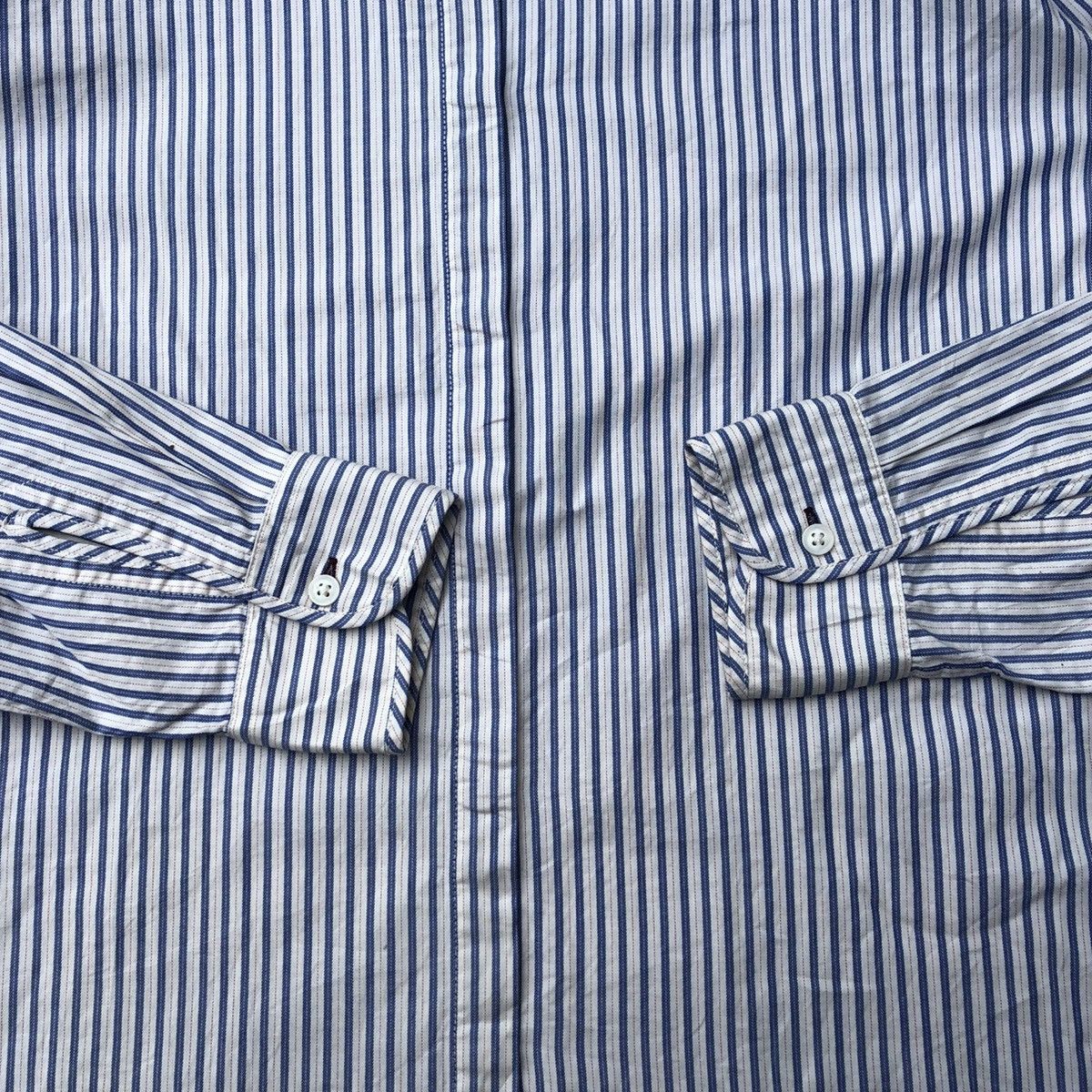 Designer × Japanese Brand × Uniqlo 🔥Rare🔥Uniqlo Ines De La Fressange Stripes Women Button Shirt Size L / US 10 / IT 46 - 9 Thumbnail