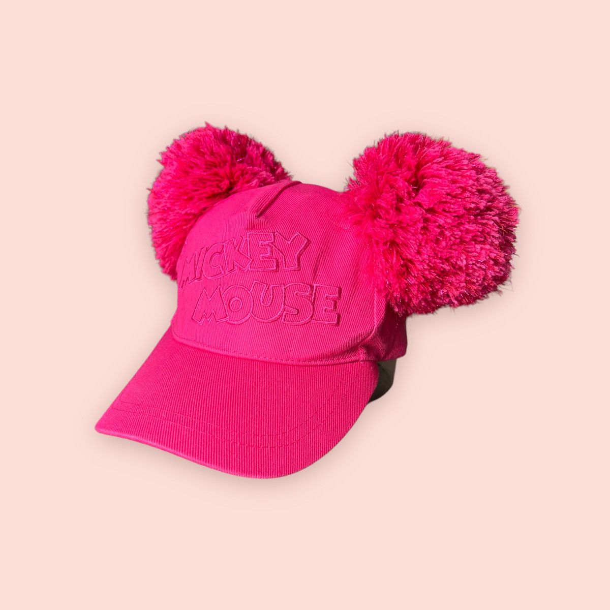 Disney × Japanese Brand × Mickey Mouse MICKEY MOUSE TOKYO DISNEY RESORT POM EARS SNAPBACK Size ONE SIZE - 8 Thumbnail