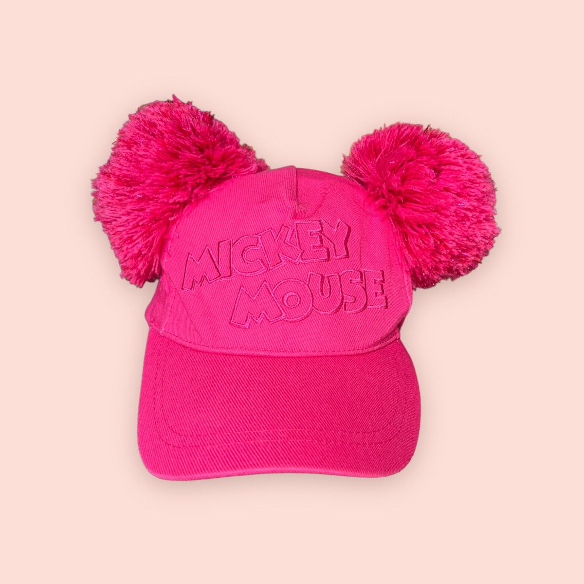 Disney × Japanese Brand × Mickey Mouse MICKEY MOUSE TOKYO DISNEY RESORT POM EARS SNAPBACK Size ONE SIZE - 7 Thumbnail