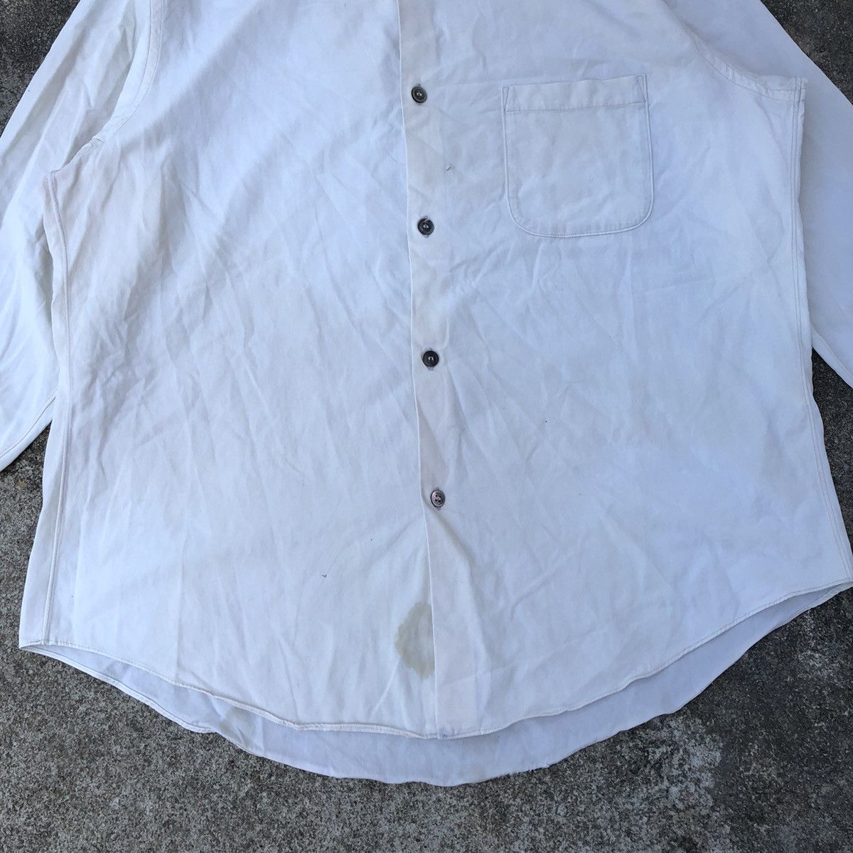 Y's × Y's for Men × Yohji Yamamoto 🔥Grailed🔥🇯🇵Yohji Yamamoto Y's For Men Minimal Buttons Shirts Size US M / EU 48-50 / 2 - 3 Thumbnail