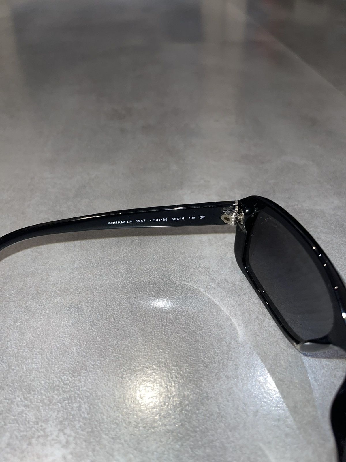 Chanel Chanel 5247 C.501/S8 Black Sunglasses Size ONE SIZE - 13 Thumbnail