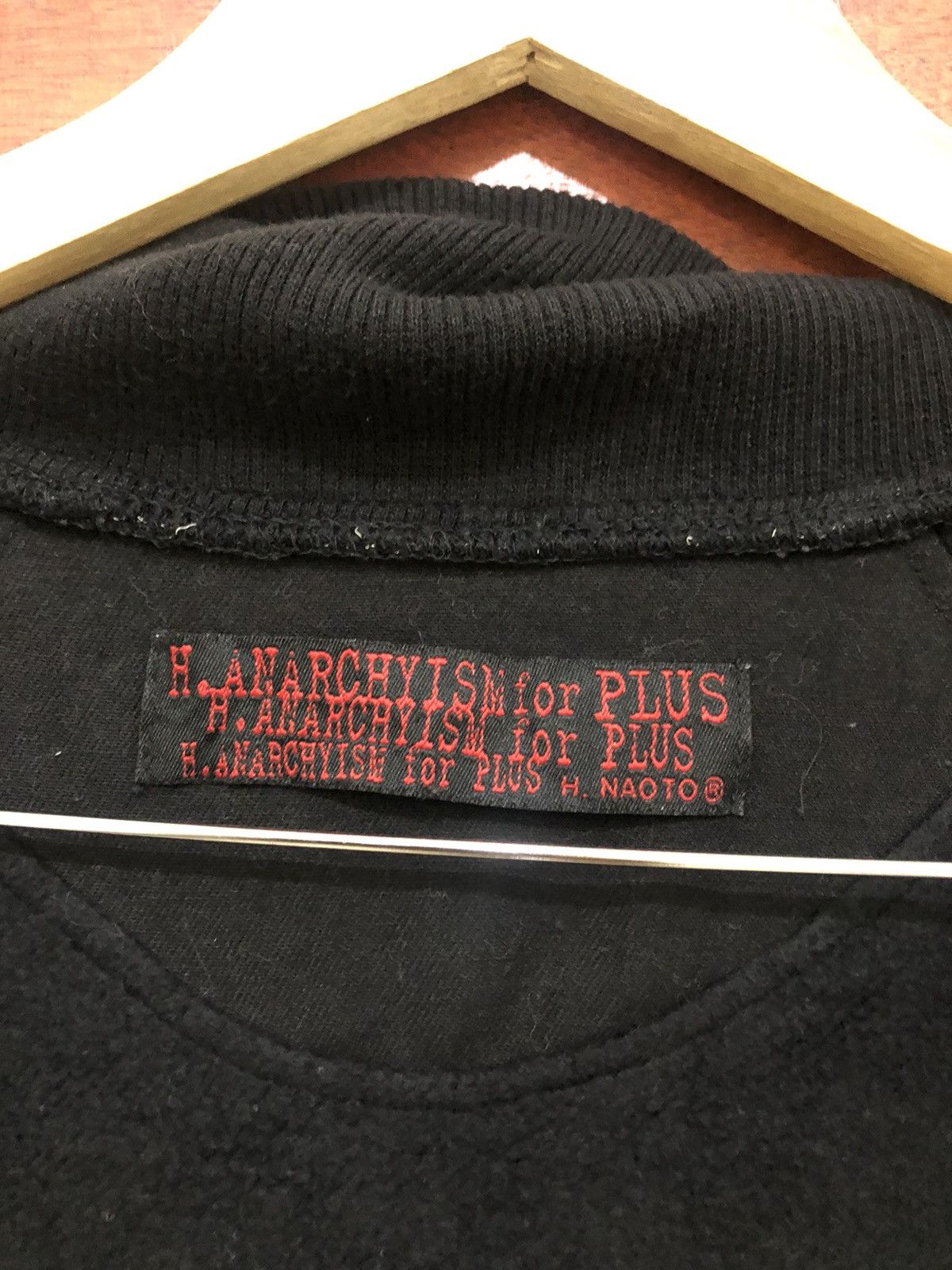 Japanese Brand H.Anarchyism Distressed Punk Sweater Size US S / EU 44-46 / 1 - 11 Thumbnail