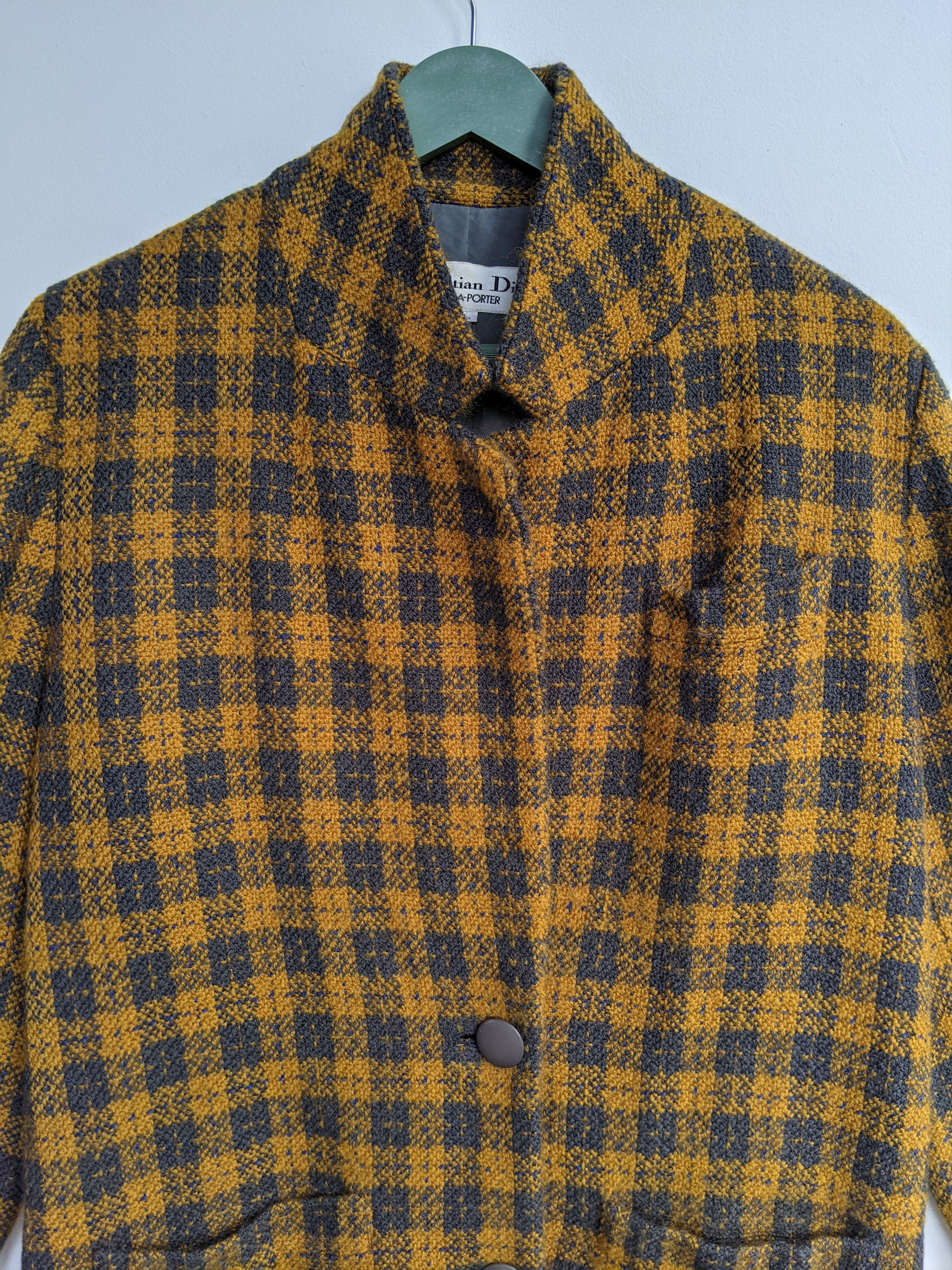 Christian Dior Monsieur Vintage Christian Dior Wool Blazer Size L / US 10 / IT 46 - 4 Thumbnail