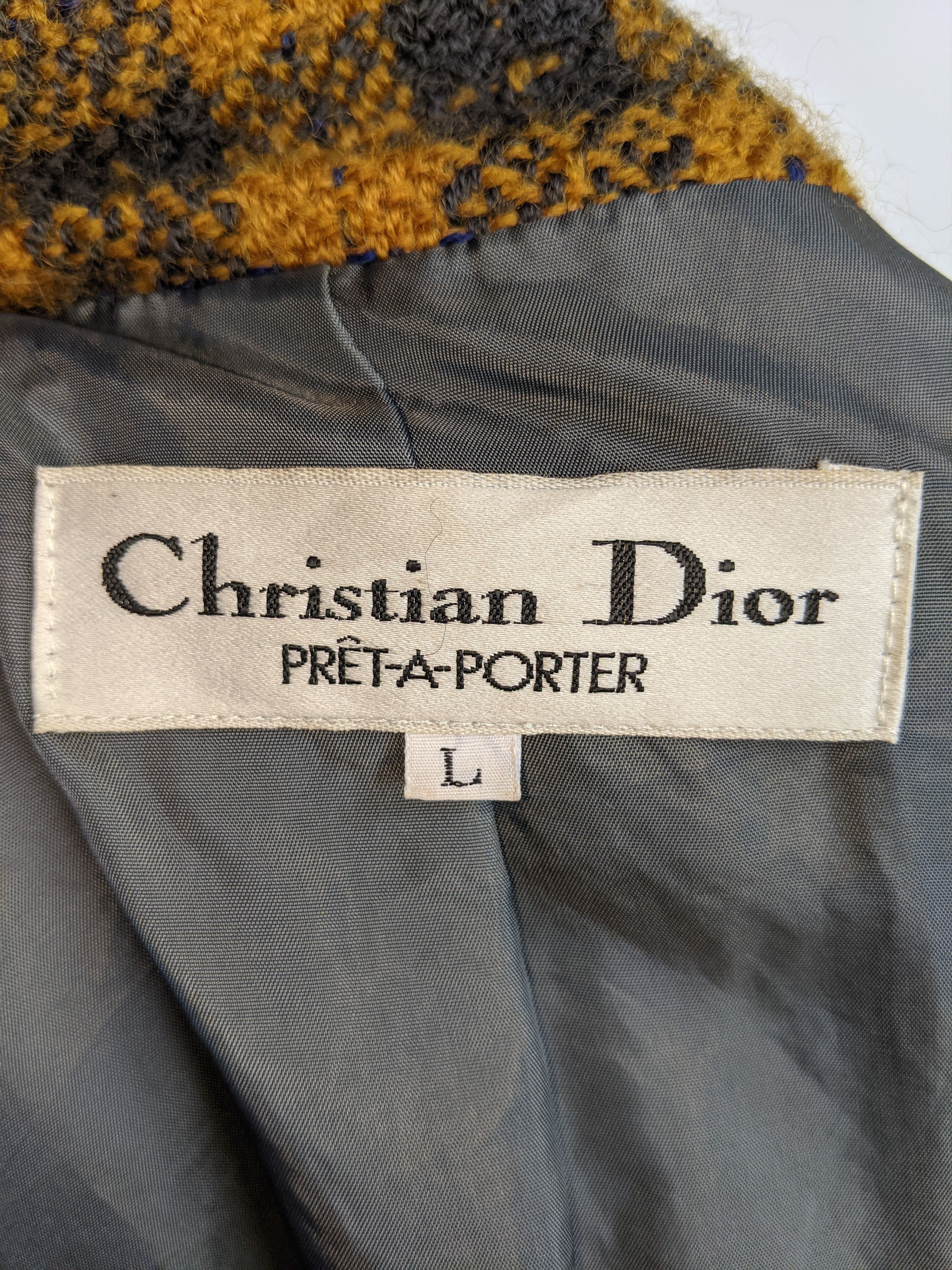 Christian Dior Monsieur Vintage Christian Dior Wool Blazer Size L / US 10 / IT 46 - 7 Thumbnail