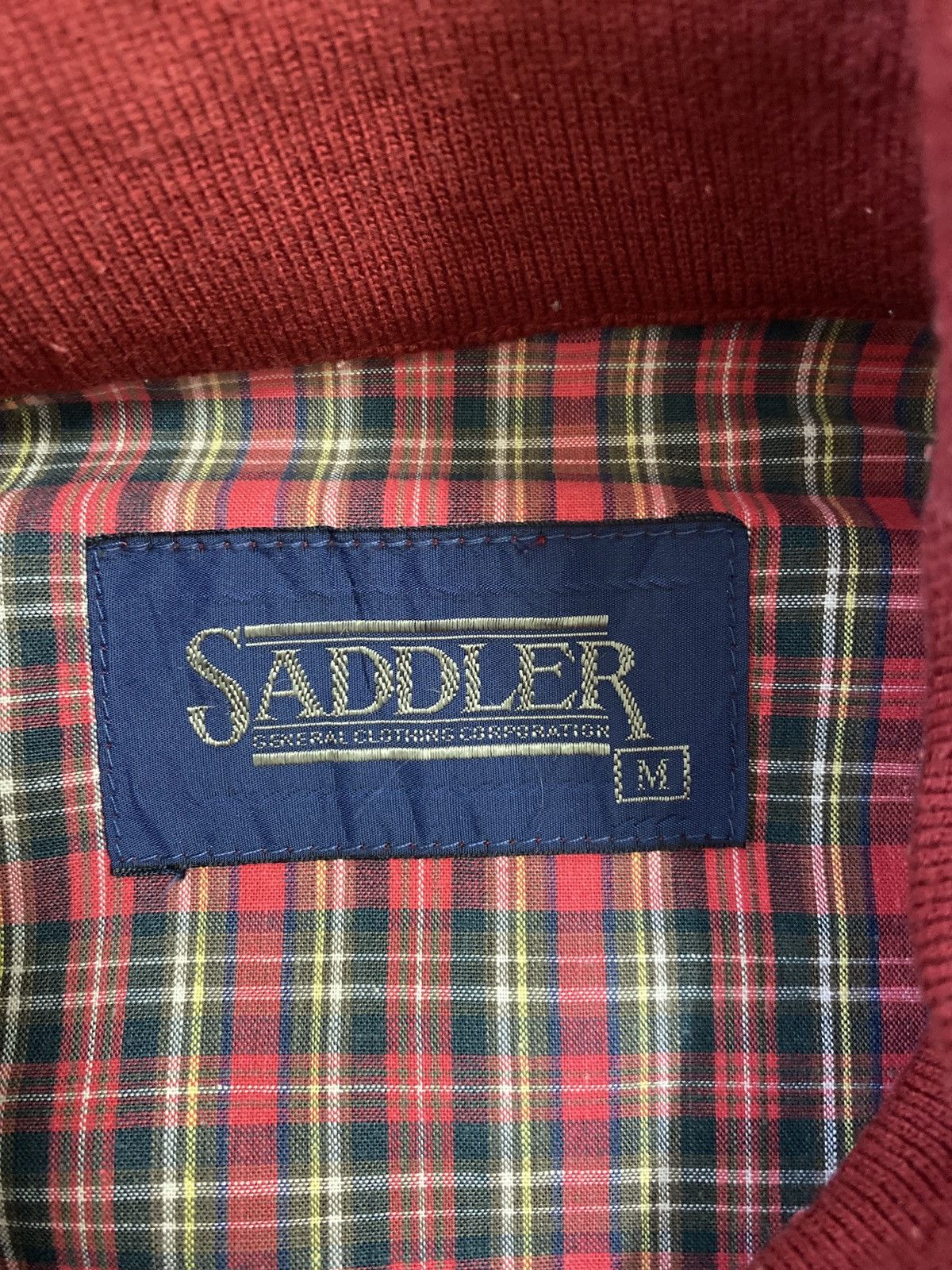 Japanese Brand × Other × Vintage VINTAGE SADDLER ZIP UP CASUAL JACKET Size US M / EU 48-50 / 2 - 4 Thumbnail