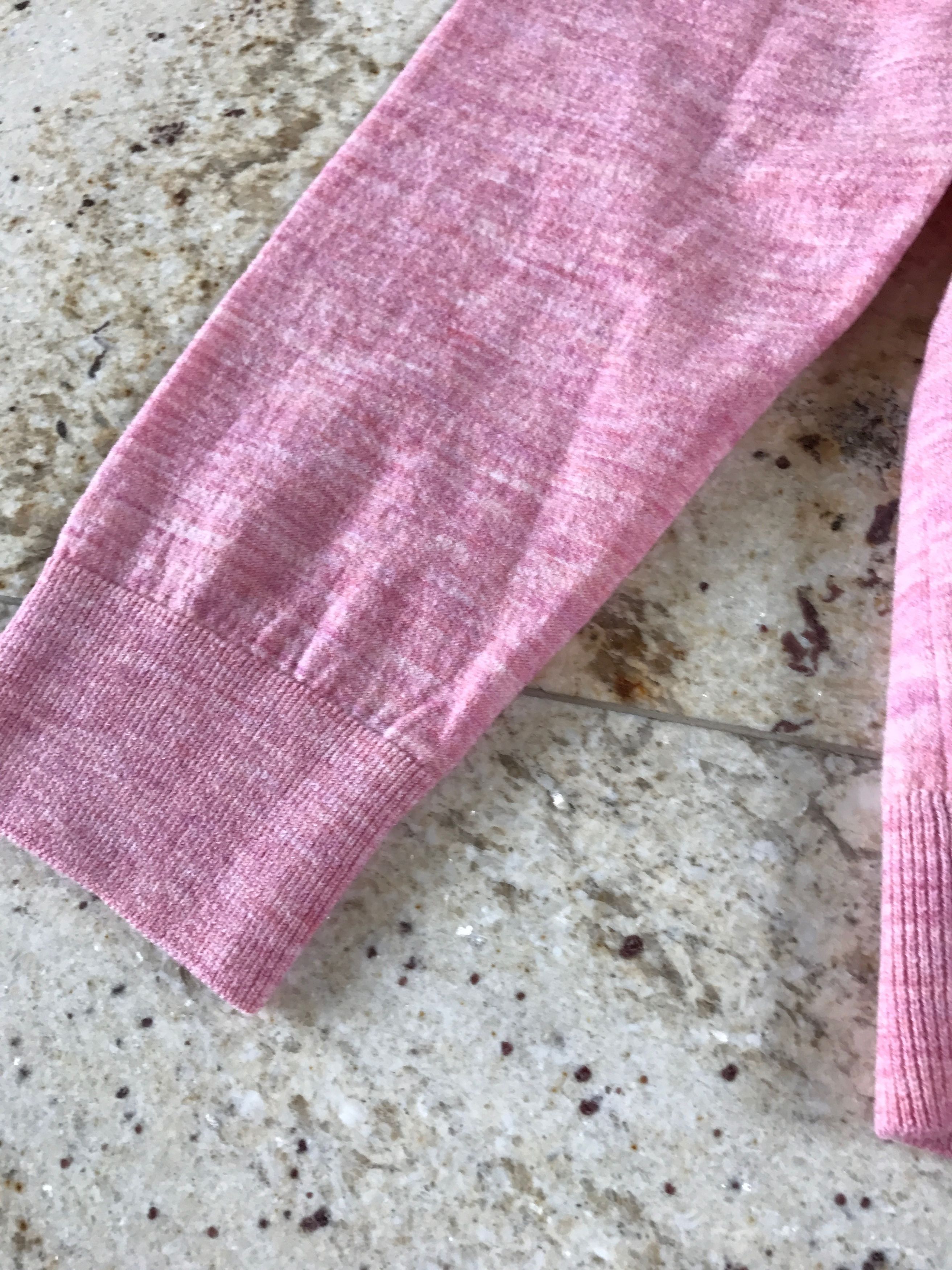 Dsquared2 o1rshd1 V Neck Pink Melange Knit Size US XL / EU 56 / 4 - 6 Thumbnail