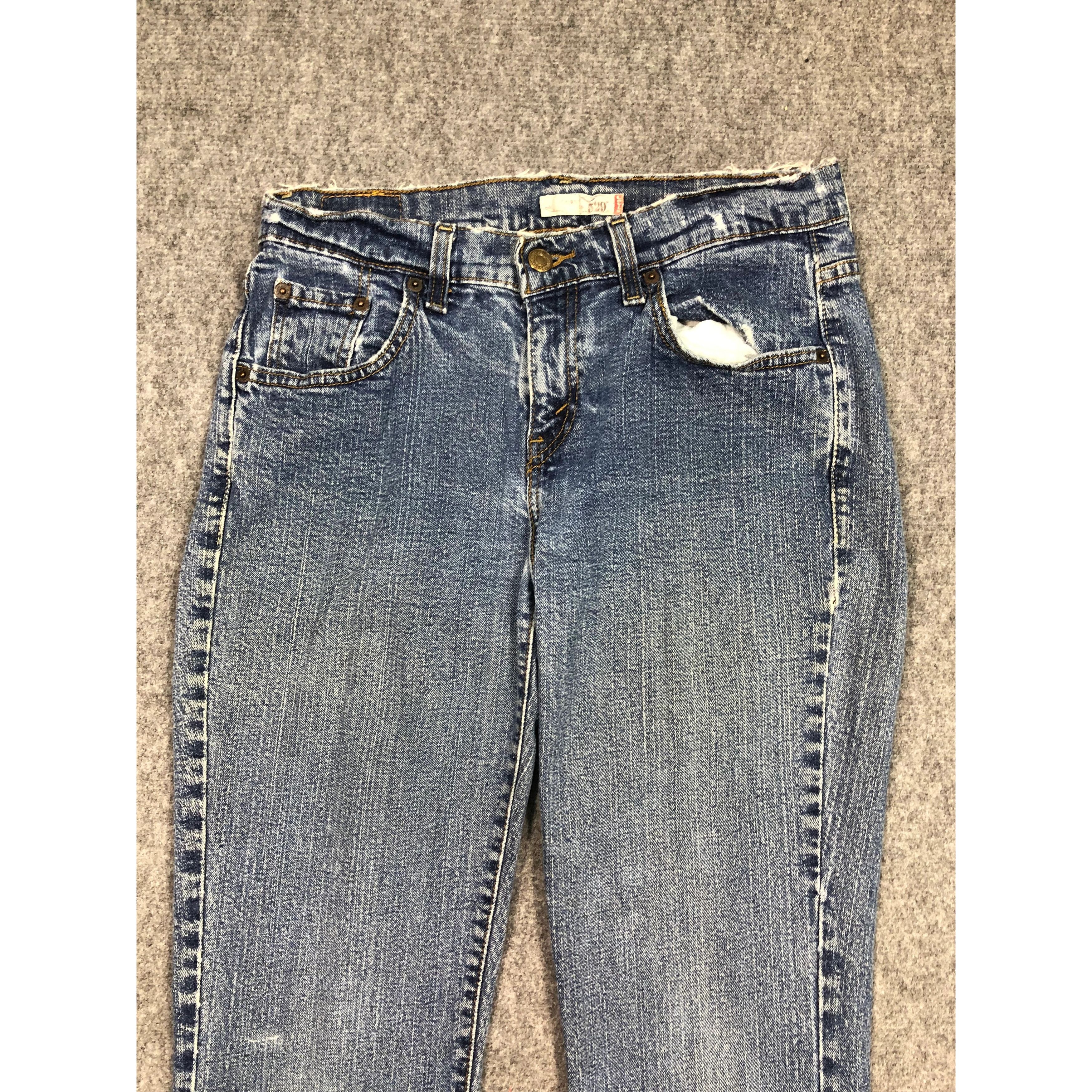 Levi's Vintage Levis 529 Bootcut Denim Jeans Flare DP0168 Size US 30 / EU 46 - 3 Thumbnail