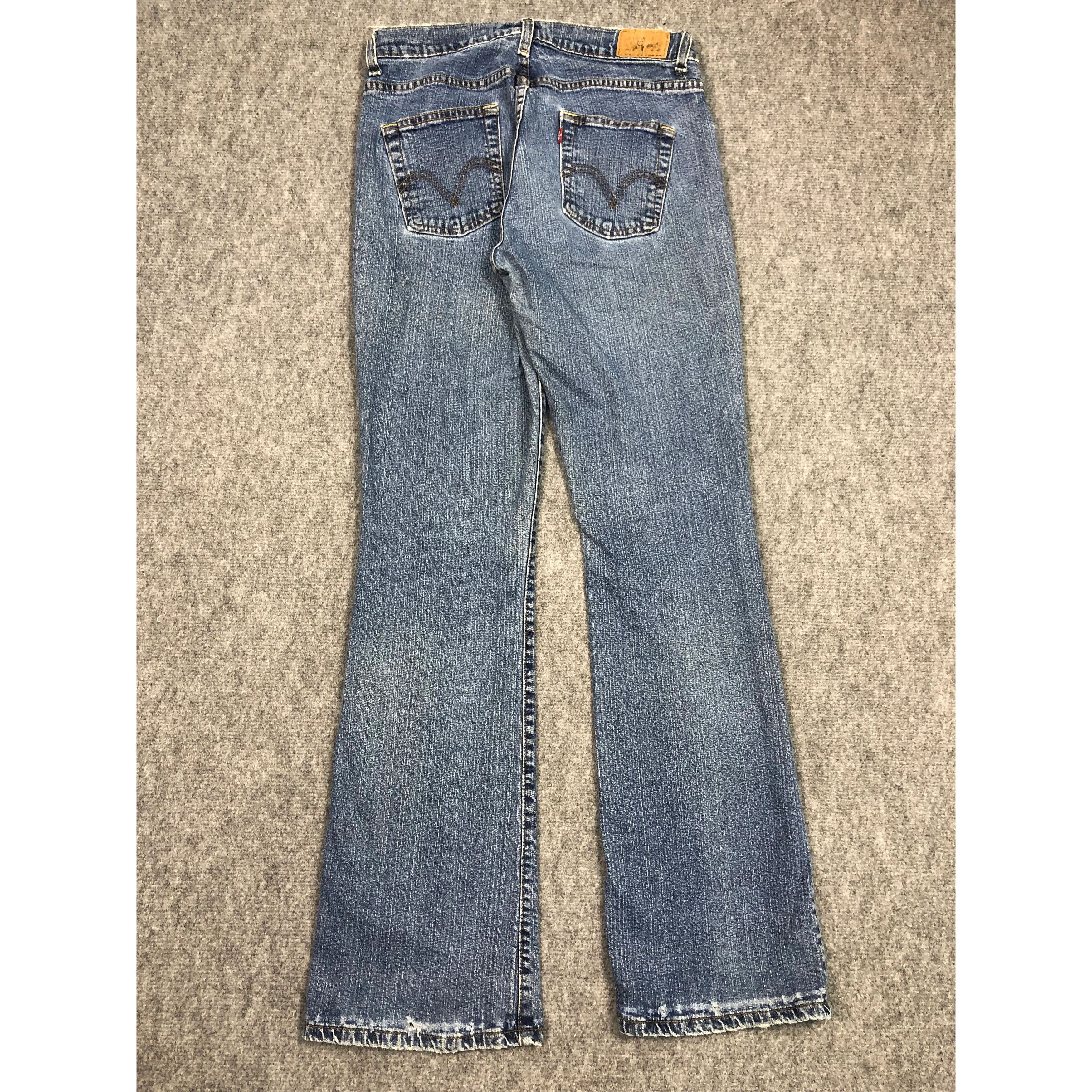 Levi's Vintage Levis 529 Bootcut Denim Jeans Flare DP0168 Size US 30 / EU 46 - 2 Thumbnail