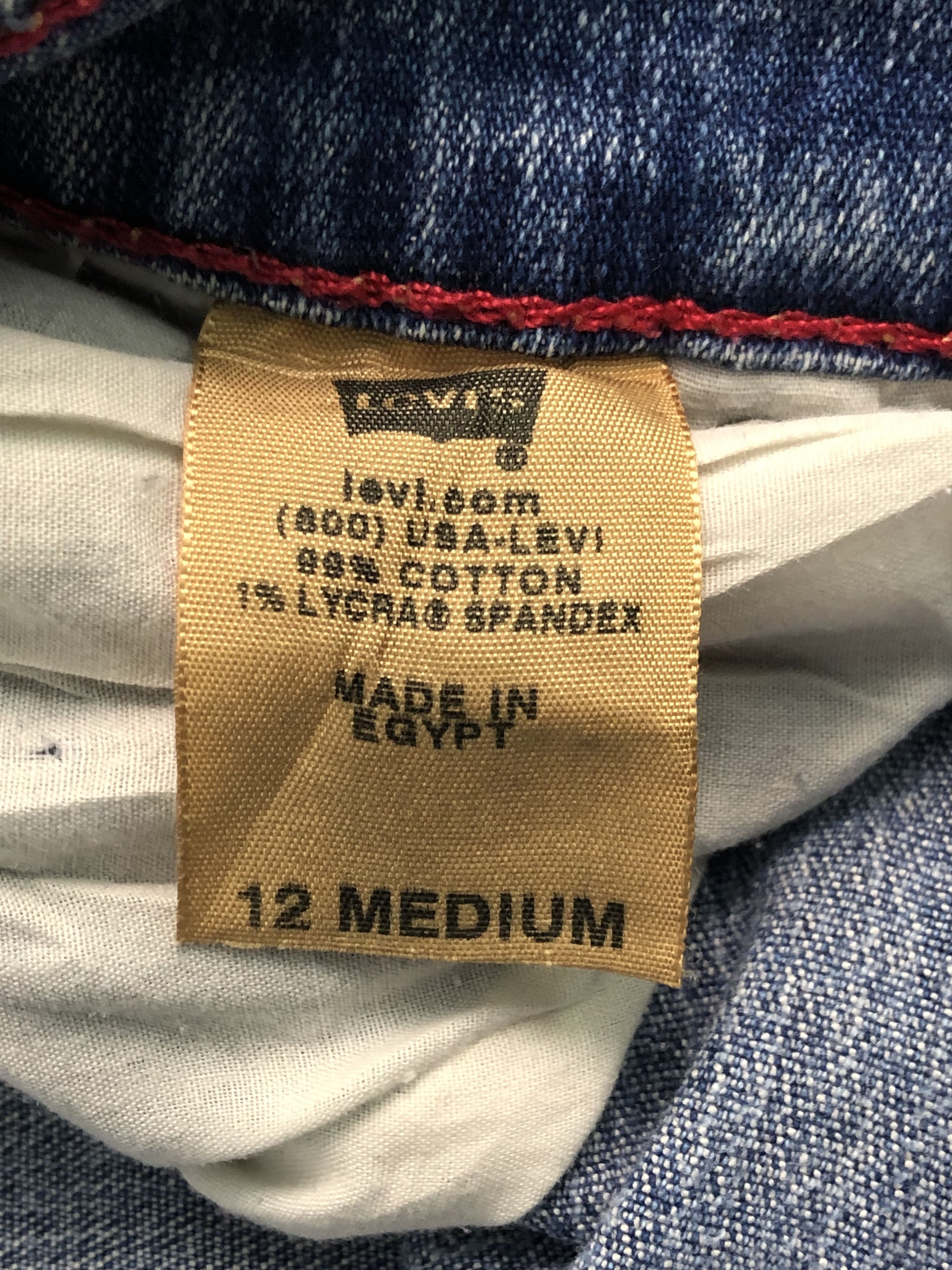 Levi's Vintage Levis 550 Flare Relaxed Bootcut Blue Denim DP0240 Size US 32 / EU 48 - 6 Thumbnail