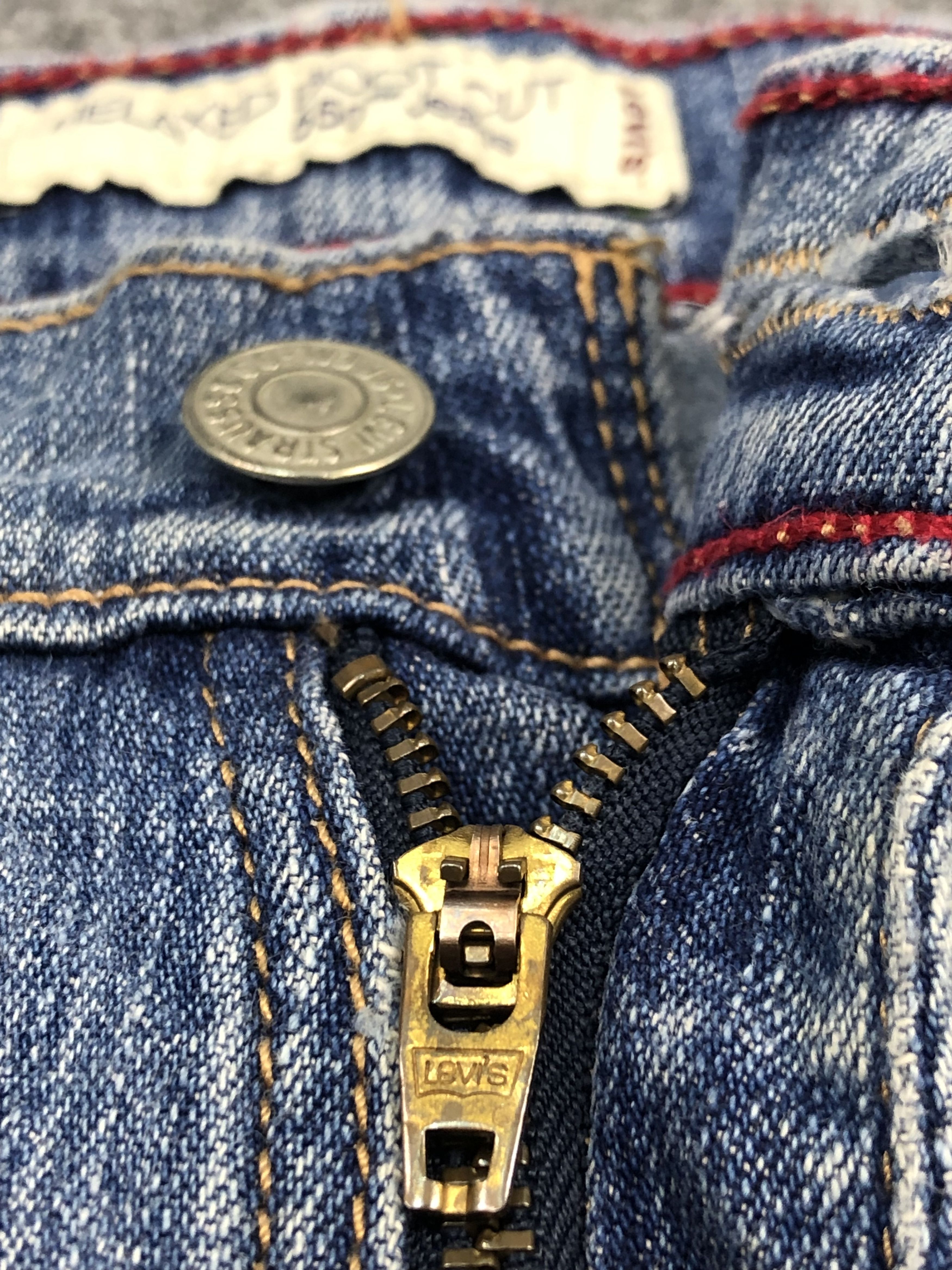 Levi's Vintage Levis 550 Flare Relaxed Bootcut Blue Denim DP0240 Size US 32 / EU 48 - 8 Thumbnail