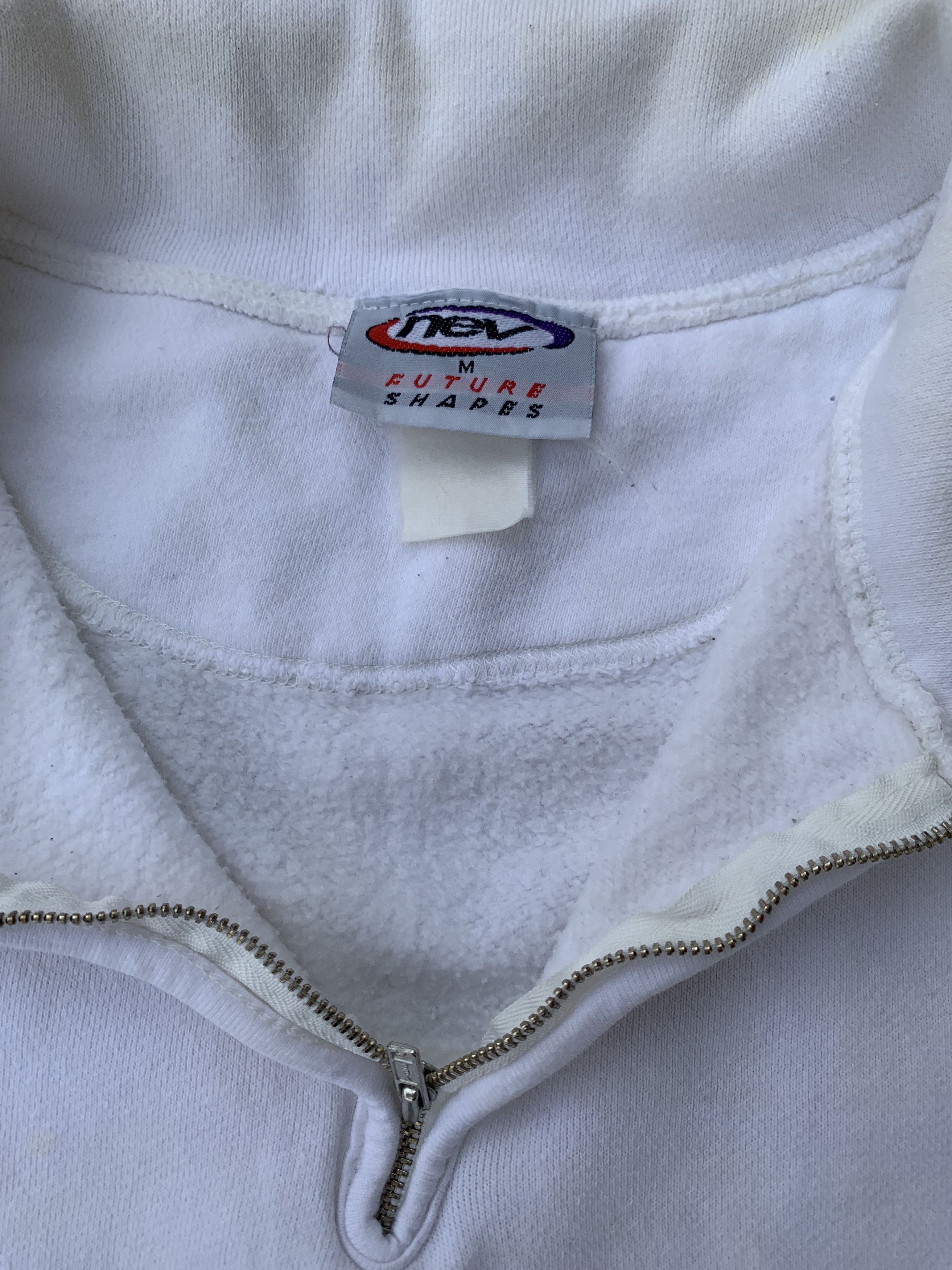 Japanese Brand Vintage Nev Surfing Future Shapes Logo Halfzip Sweatshirt Size US M / EU 48-50 / 2 - 10 Thumbnail