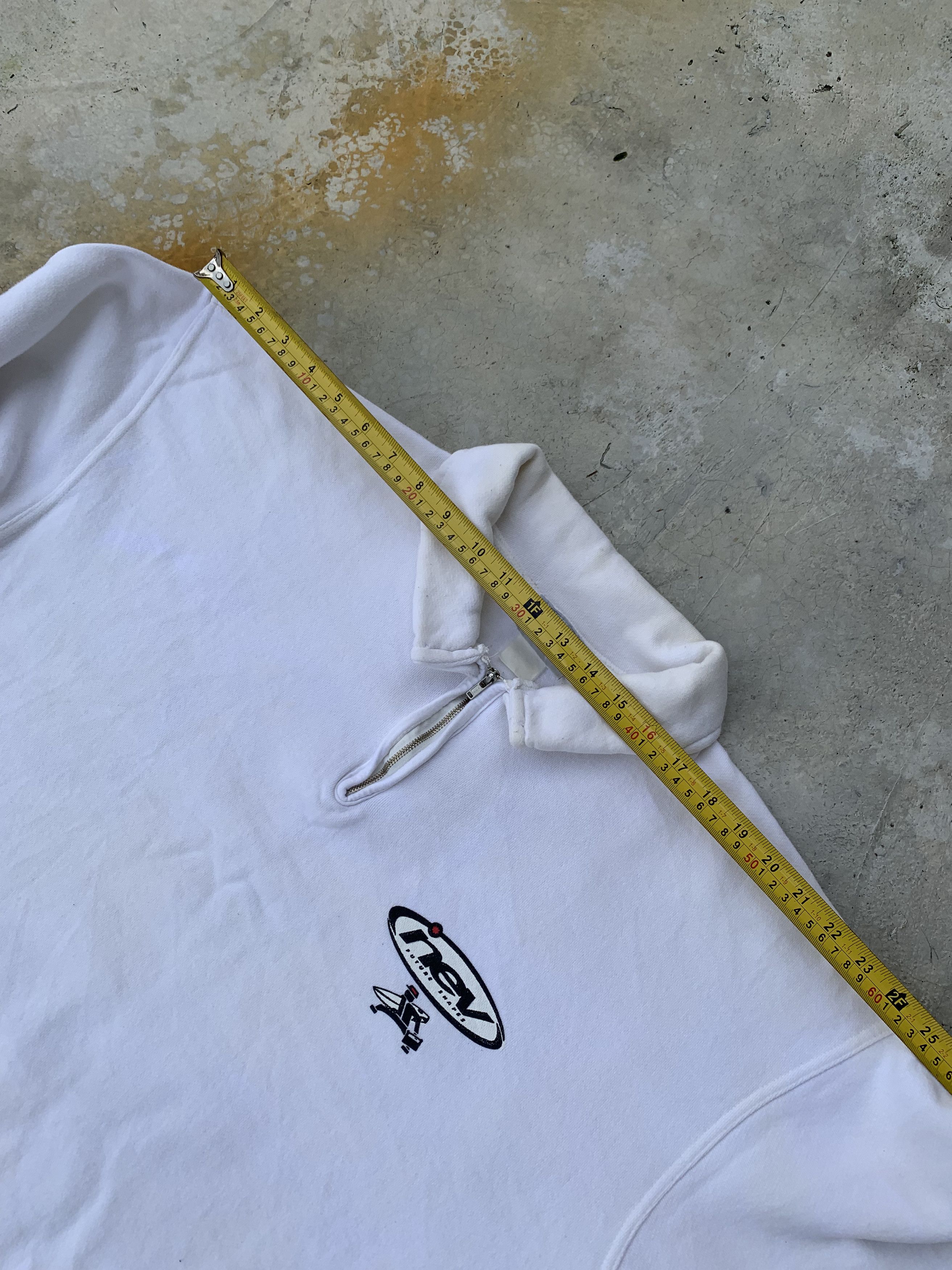 Japanese Brand Vintage Nev Surfing Future Shapes Logo Halfzip Sweatshirt Size US M / EU 48-50 / 2 - 8 Thumbnail