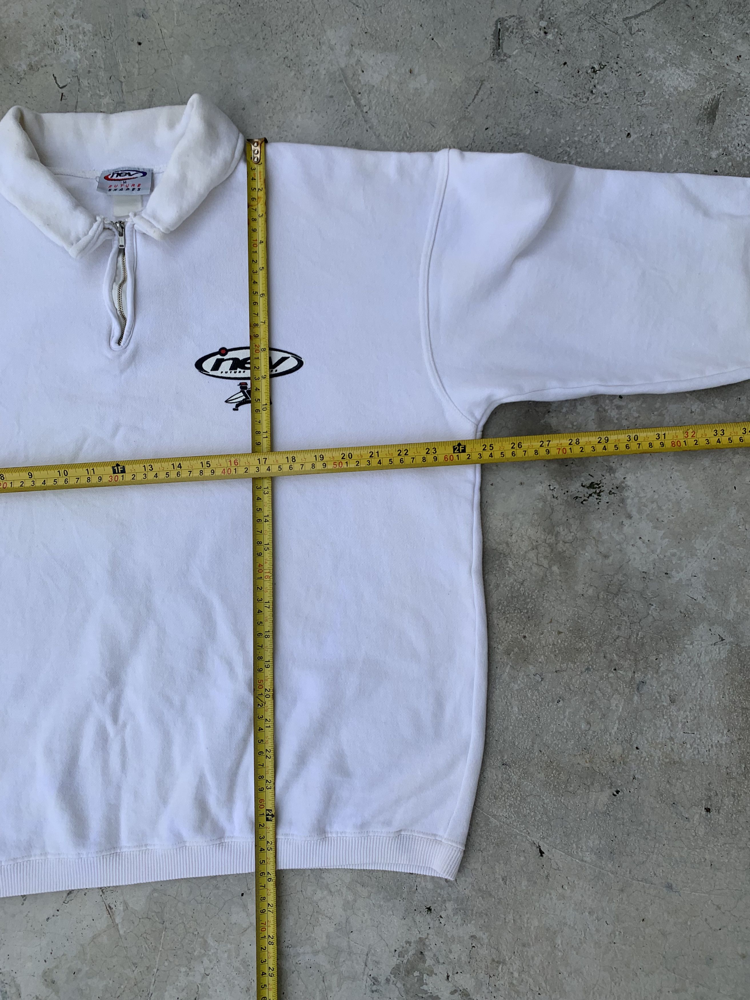 Japanese Brand Vintage Nev Surfing Future Shapes Logo Halfzip Sweatshirt Size US M / EU 48-50 / 2 - 7 Thumbnail