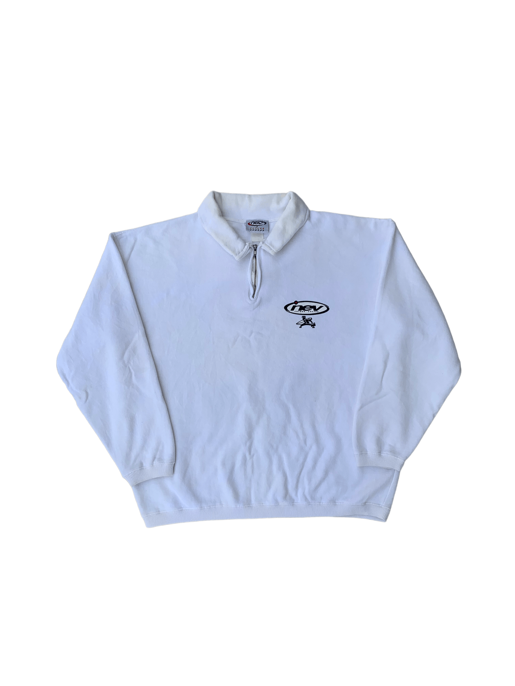 Japanese Brand Vintage Nev Surfing Future Shapes Logo Halfzip Sweatshirt Size US M / EU 48-50 / 2 - 2 Thumbnail