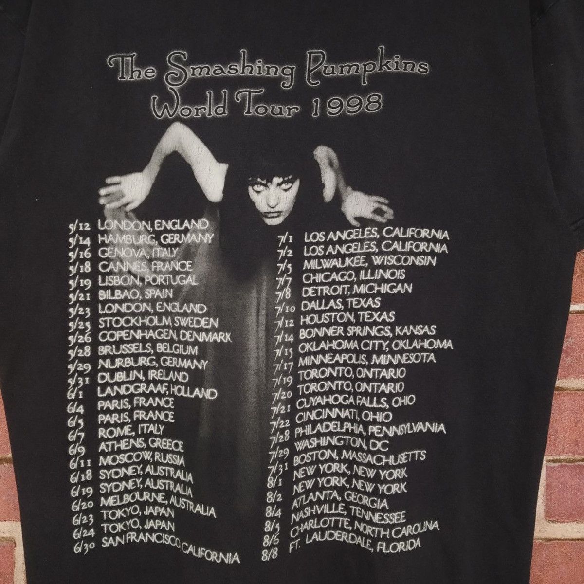 Band Tees × Vintage Vintage 90s The Smashing Pumpkins Adore Tour 98 Promo Shirt Size US L / EU 52-54 / 3 - 4 Thumbnail