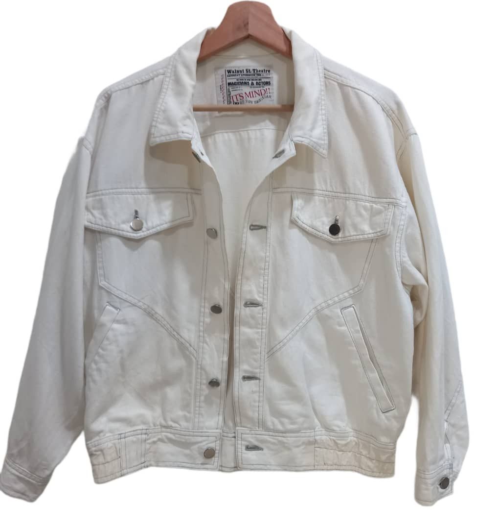 Other Vintage Helmut Lang Inspired Trucker Jacket Size US M / EU 48-50 / 2 - 4 Thumbnail