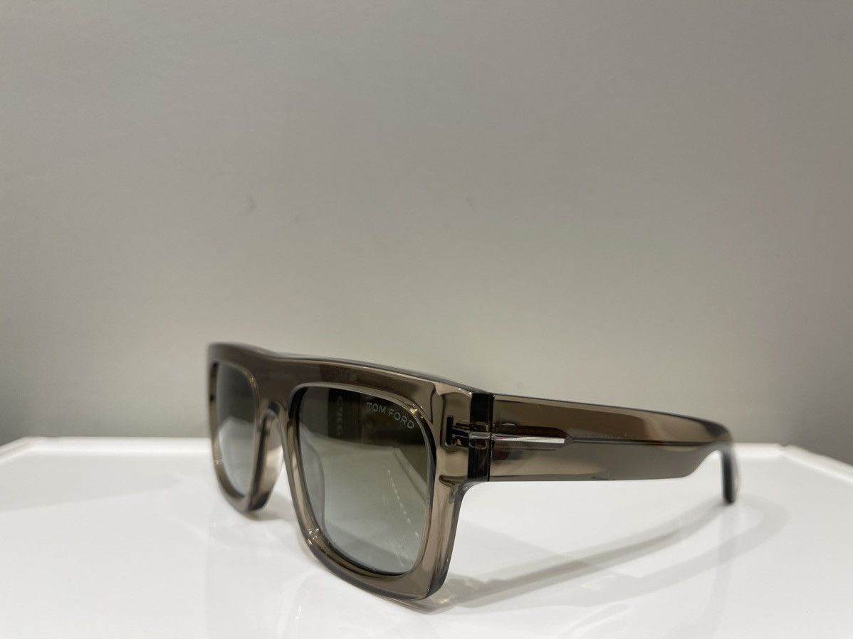 Tom Ford × Vintage NEW Tom Ford TF0711 Transparent Oversized Sunglasses Size ONE SIZE - 2 Thumbnail