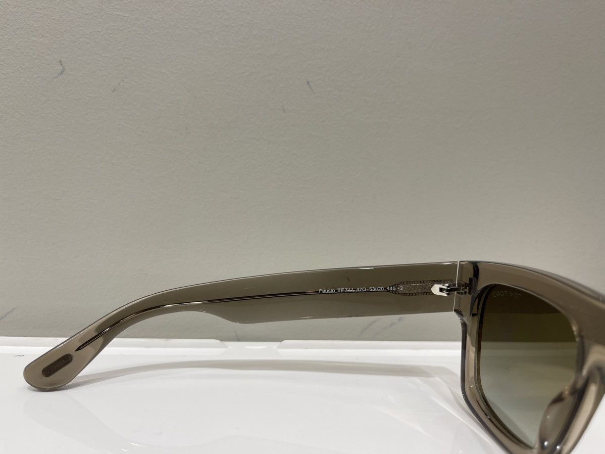 Tom Ford × Vintage NEW Tom Ford TF0711 Transparent Oversized Sunglasses Size ONE SIZE - 3 Thumbnail