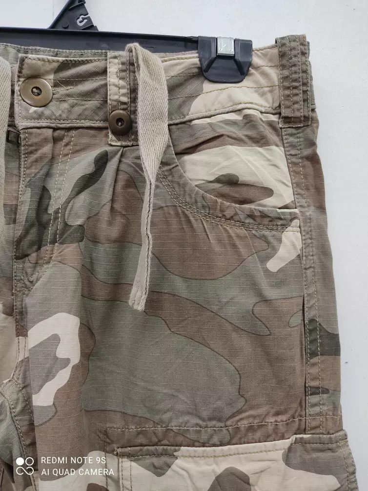 Avirex Avirex Camo Multipocket Utility Cargo Cropped Pants Size US 32 / EU 48 - 5 Thumbnail