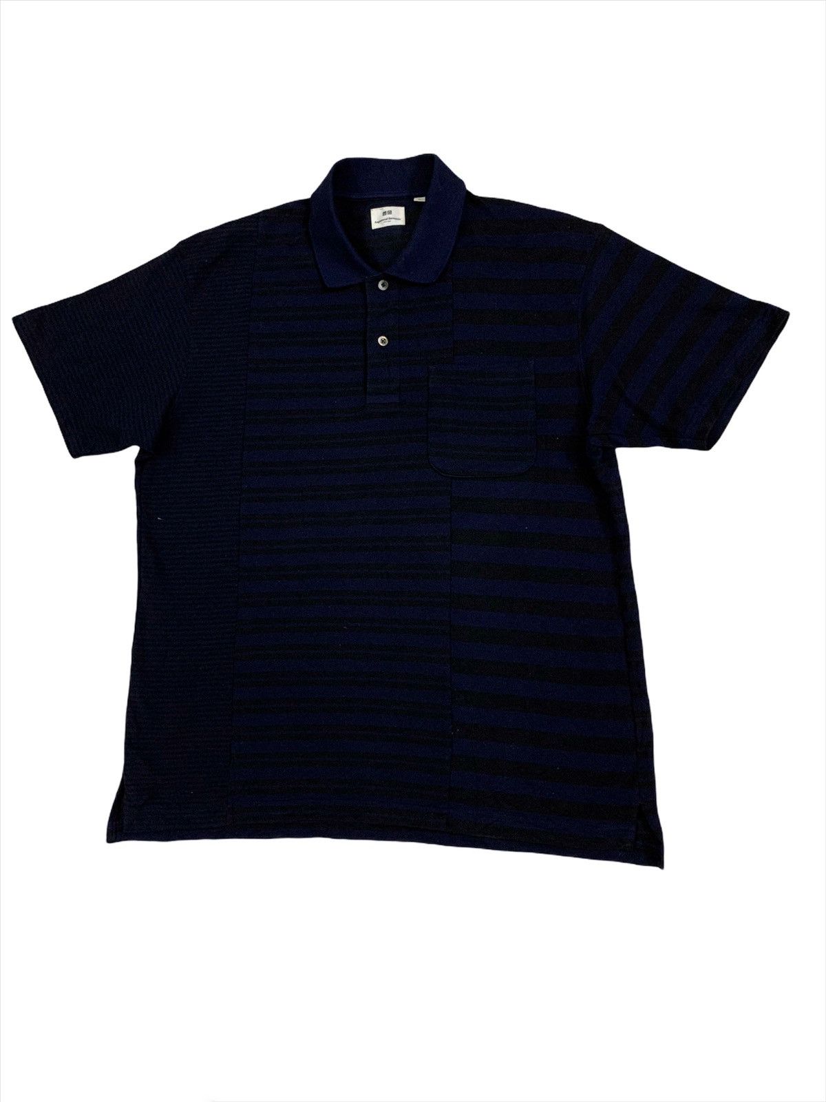 Engineered Garments Engineered Garments X Uniqlo Stripe Polo Shirt Size US XL / EU 56 / 4 - 3 Thumbnail