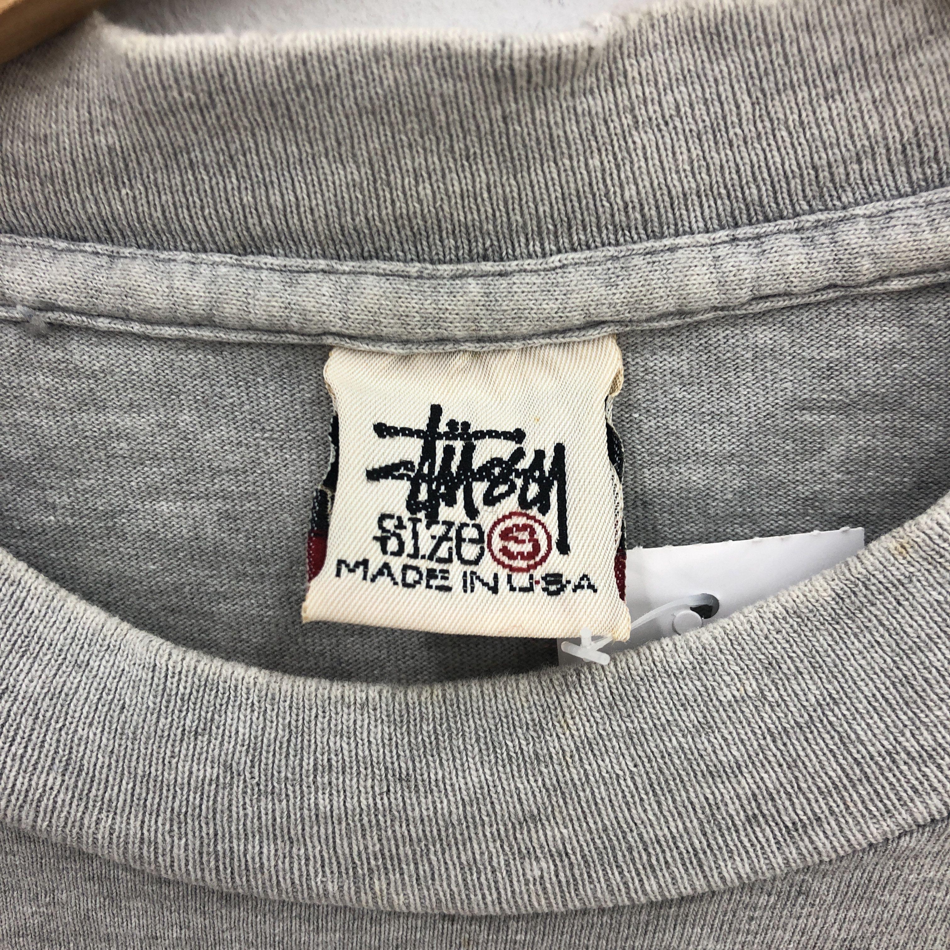 Stussy 1996 Stussy T Shirt Distressed Stussy Hocus Pocus Tees Size S / US 4 / IT 40 - 8 Thumbnail