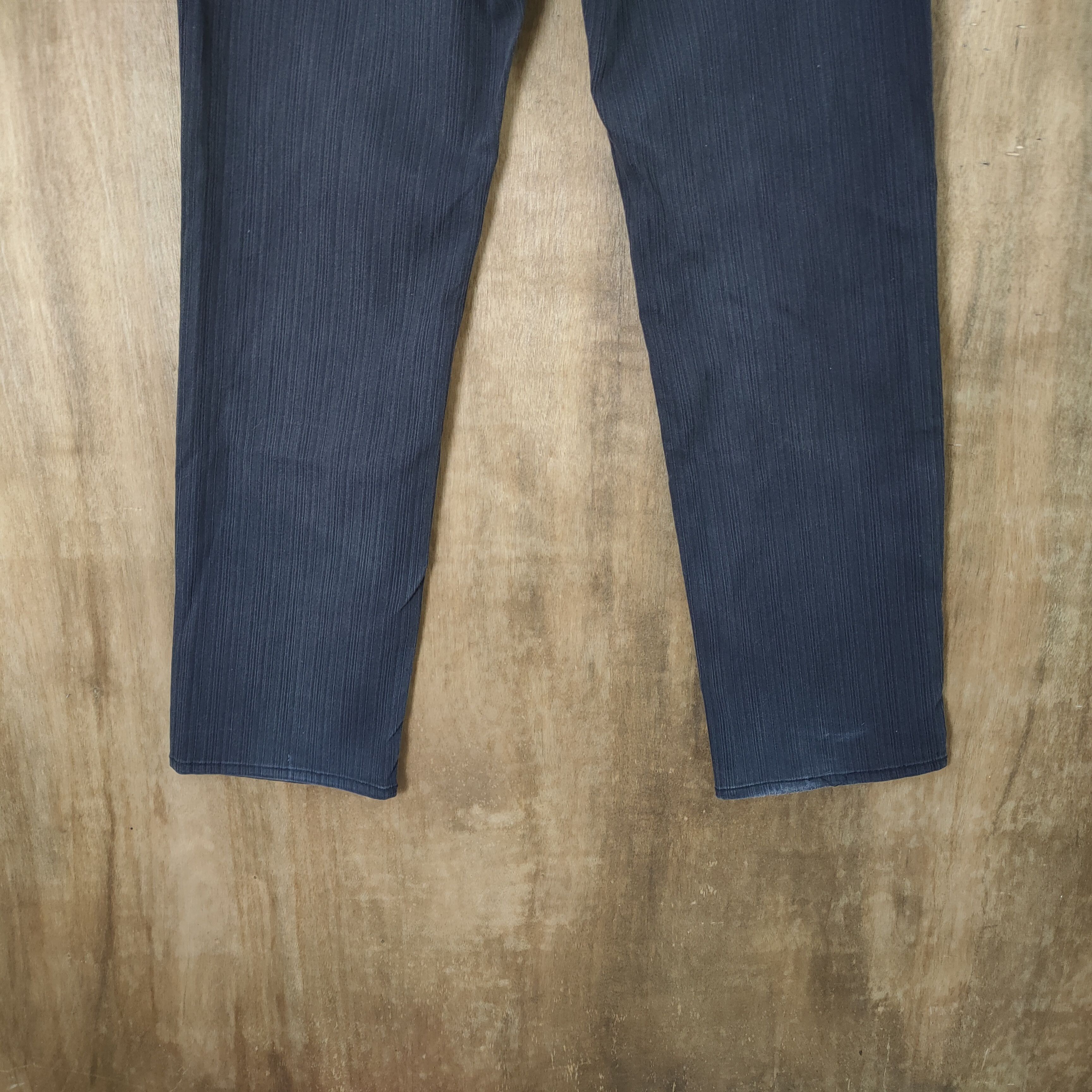 Japanese Brand × Solid and Striped × Vintage JAPANESE BRAND HICKORY STRIPE DENIM JEANS PANTS Size US 30 / EU 46 - 7 Thumbnail