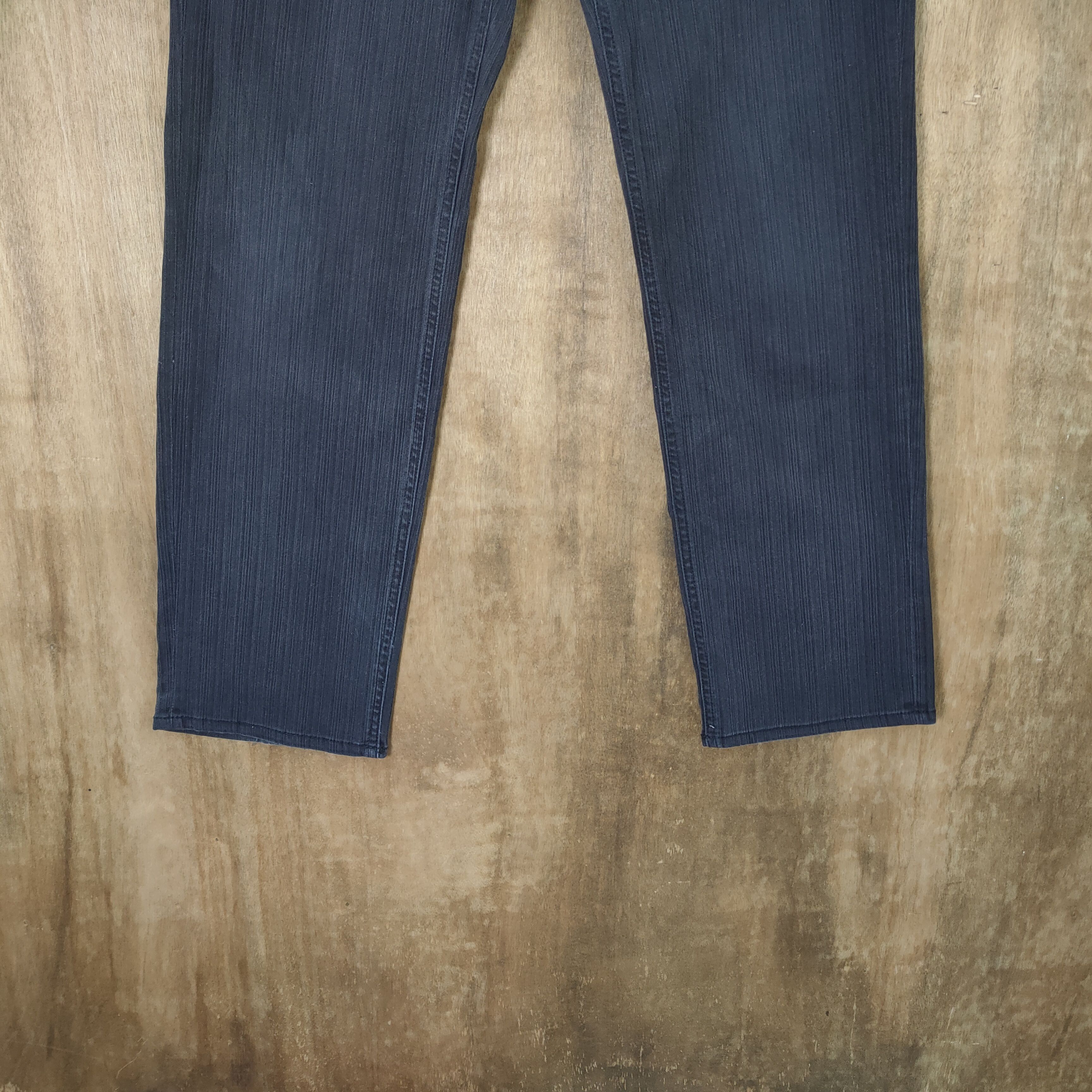 Japanese Brand × Solid and Striped × Vintage JAPANESE BRAND HICKORY STRIPE DENIM JEANS PANTS Size US 30 / EU 46 - 3 Thumbnail