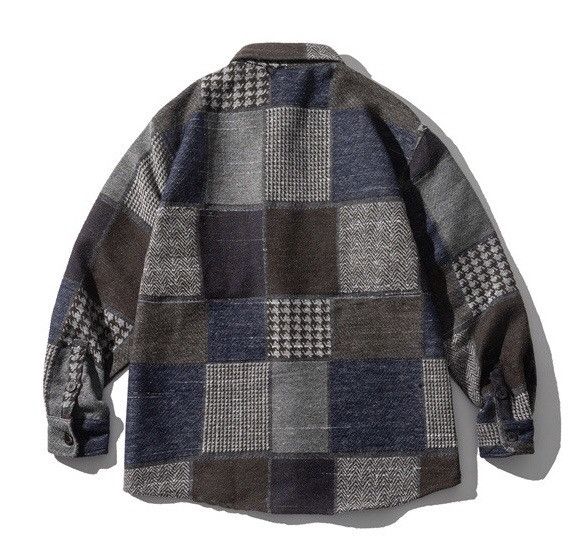 Japanese Brand × Vintage Retro fashion patchwork pattern button up shirt Size US M / EU 48-50 / 2 - 4 Thumbnail