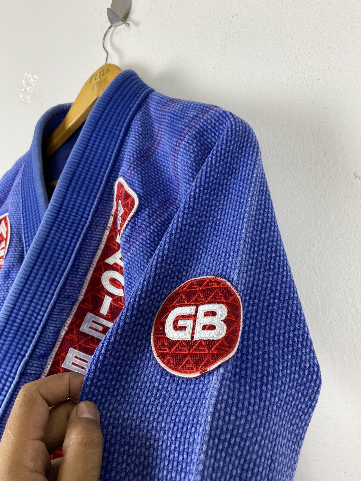 Indigo × Japanese Brand × Komono Gracie Barra Nice Design Patch Jacket Like Komono Size US M / EU 48-50 / 2 - 11 Thumbnail