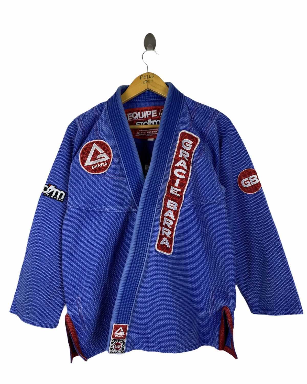Indigo × Japanese Brand × Komono Gracie Barra Nice Design Patch Jacket Like Komono Size US M / EU 48-50 / 2 - 1 Thumbnail