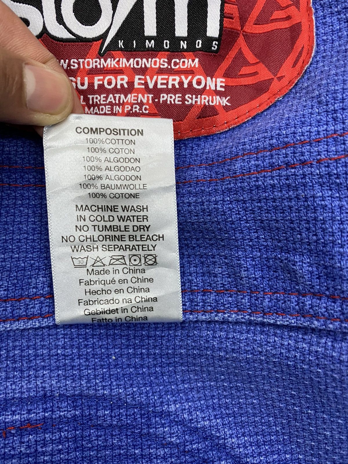 Indigo × Japanese Brand × Komono Gracie Barra Nice Design Patch Jacket Like Komono Size US M / EU 48-50 / 2 - 15 Thumbnail